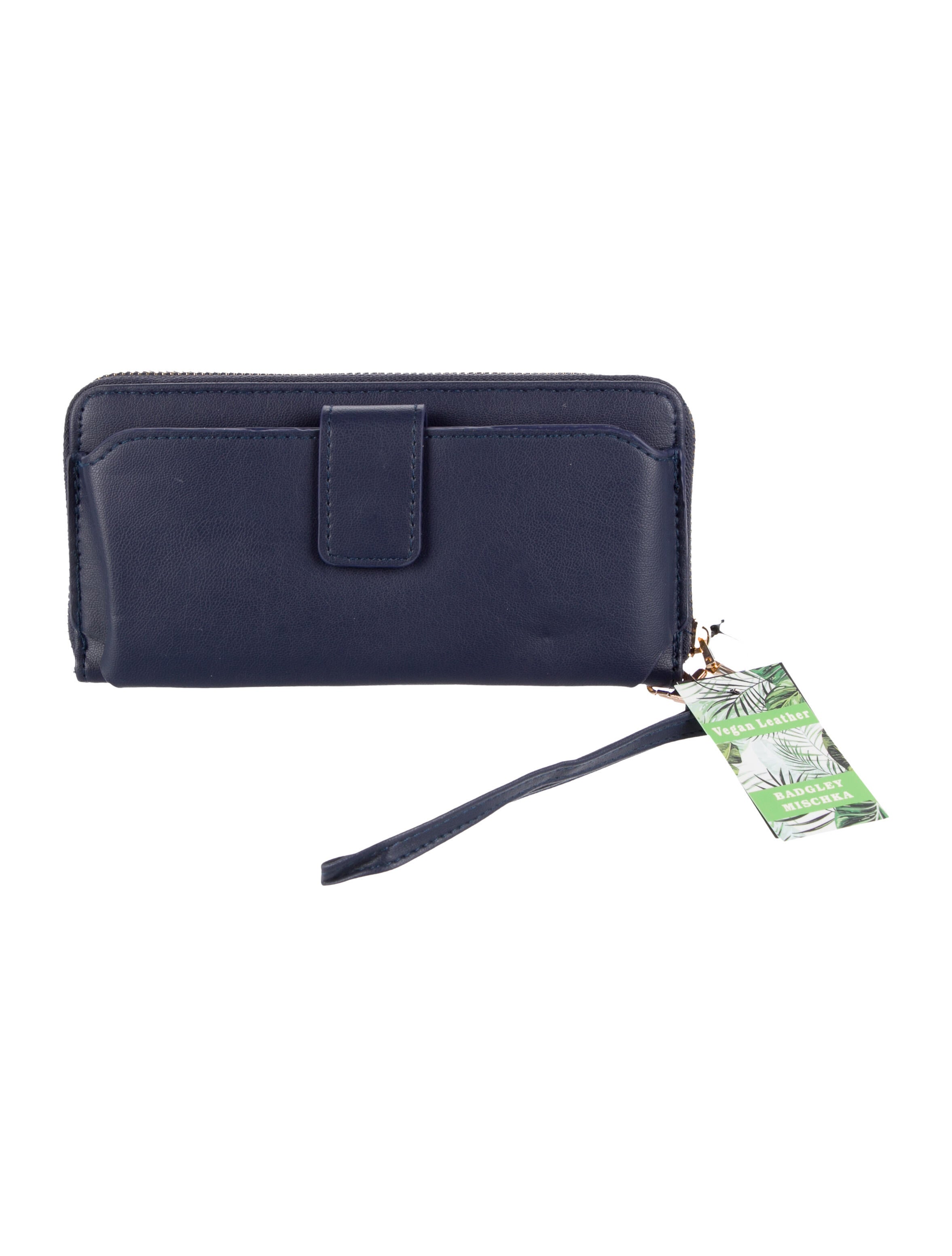 Badgley Mischka Vegan Leather Wristlet