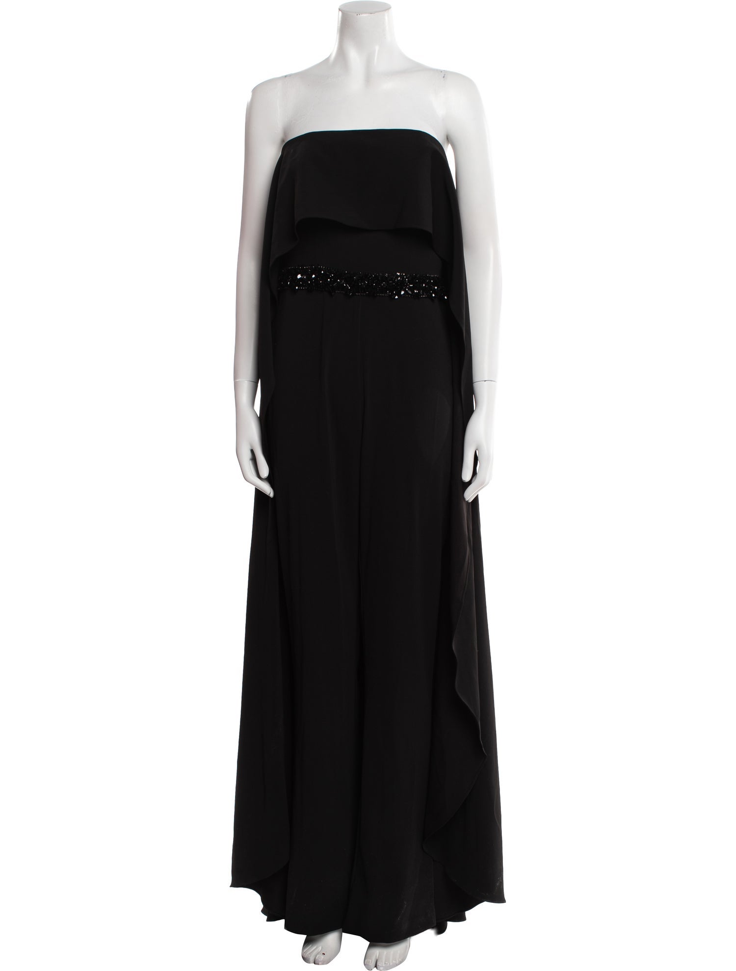 Badgley Mischka Strapless Jumpsuit w/ Tags