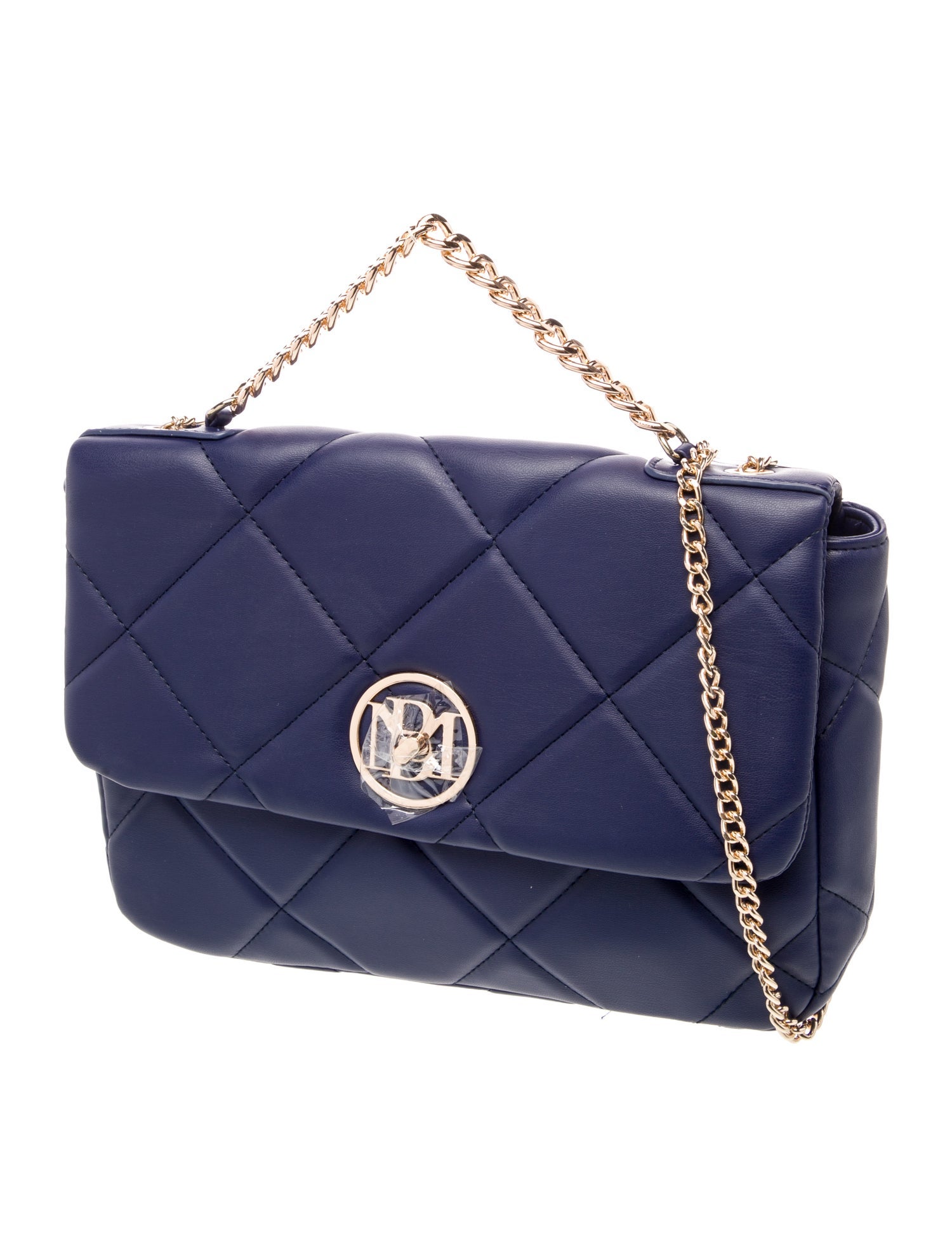 Badgley Mischka Leather Top Handle Bag w/ Tags