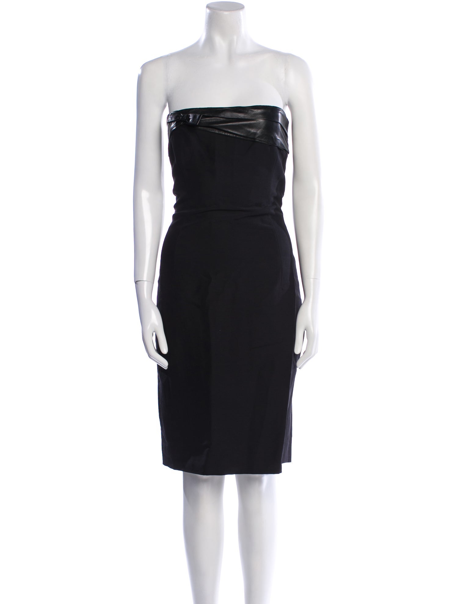 Badgley Mischka Strapless Mini Dress