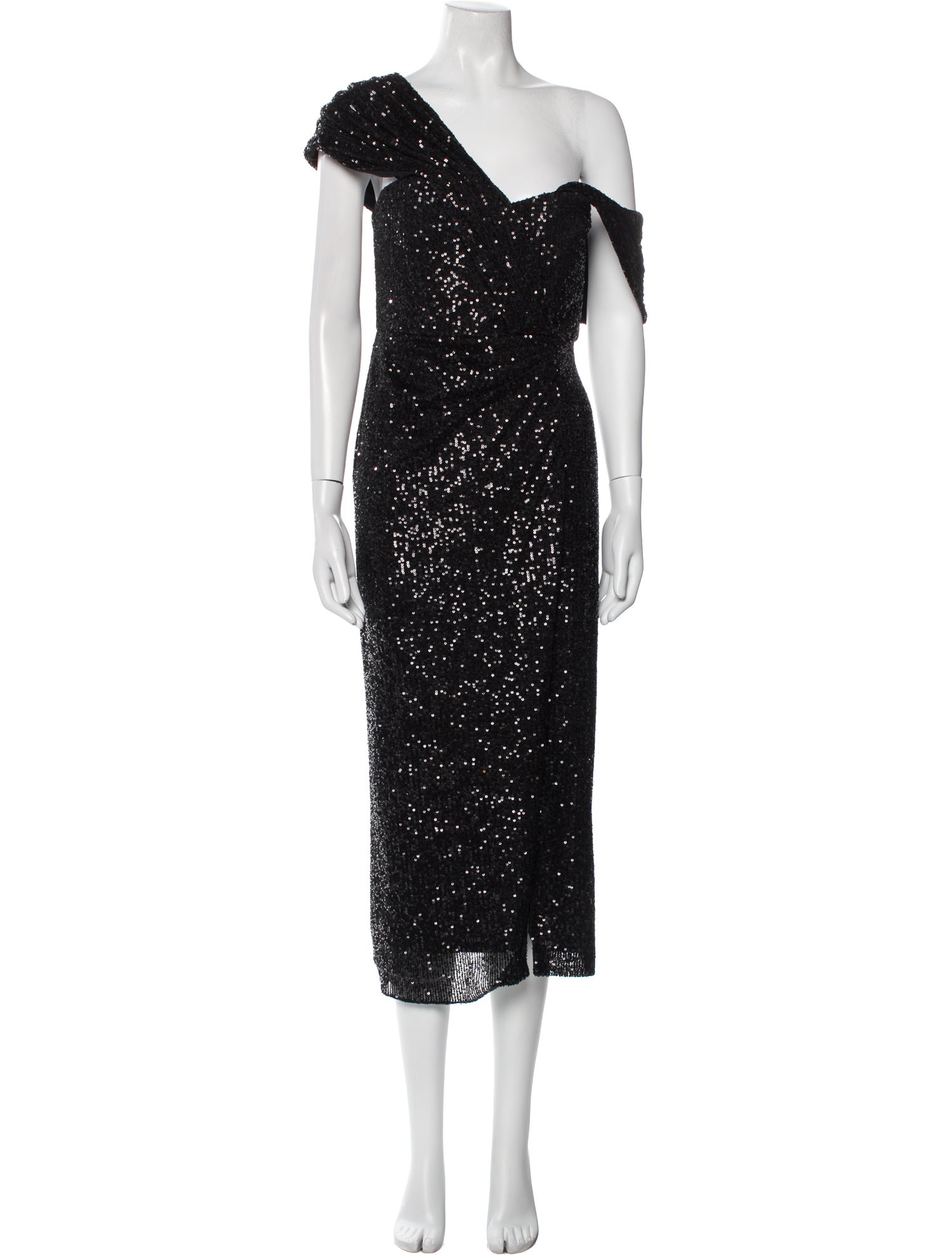 Badgley Mischka Sequin Midi Length Dress w/ Tags