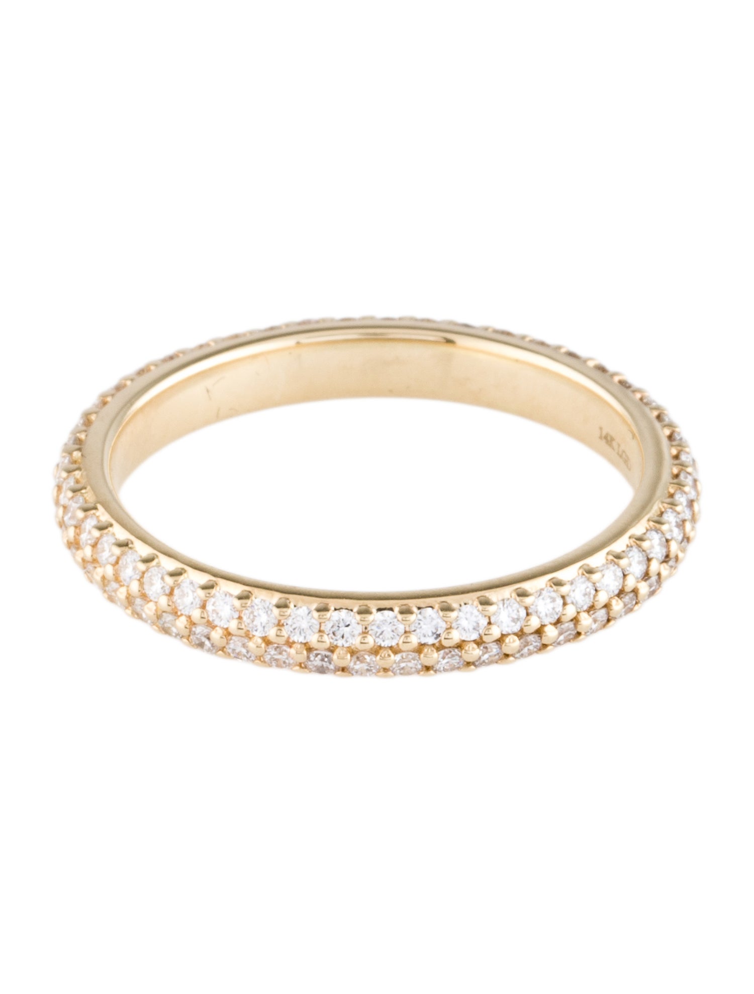 Badgley Mischka 14K Lab-Grown Diamond Eternity Band