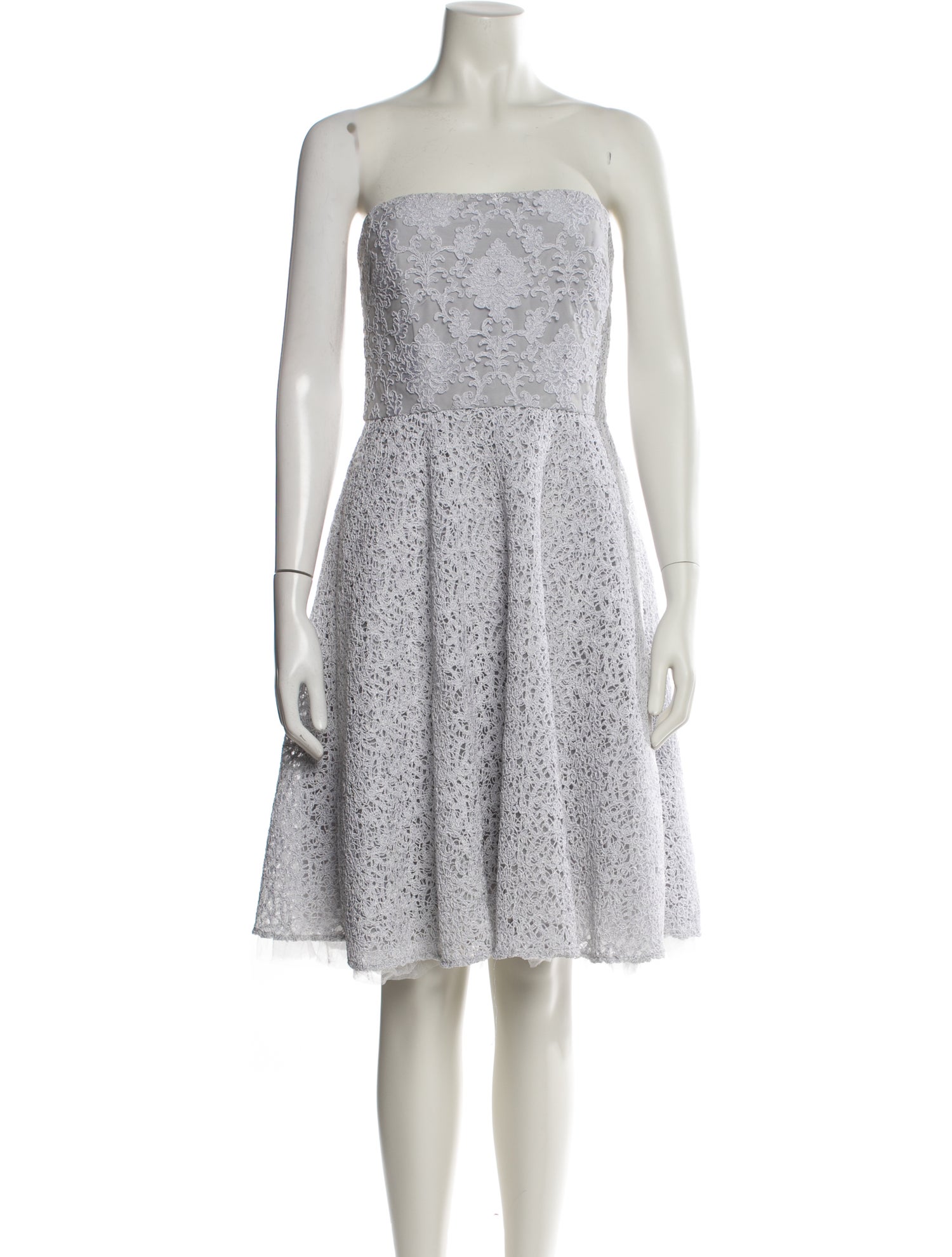 Badgley Mischka Printed Mini Dress