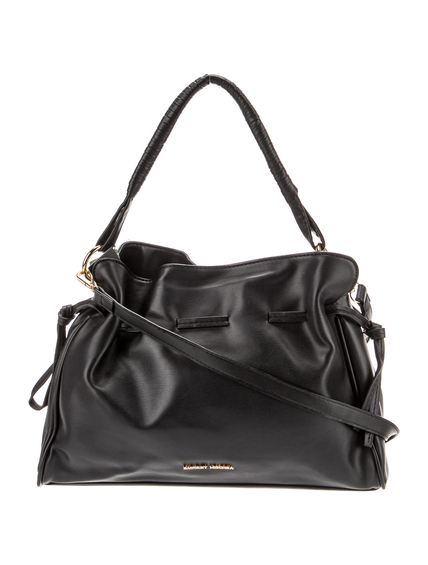 Badgley Mischka Leather Shoulder Bag