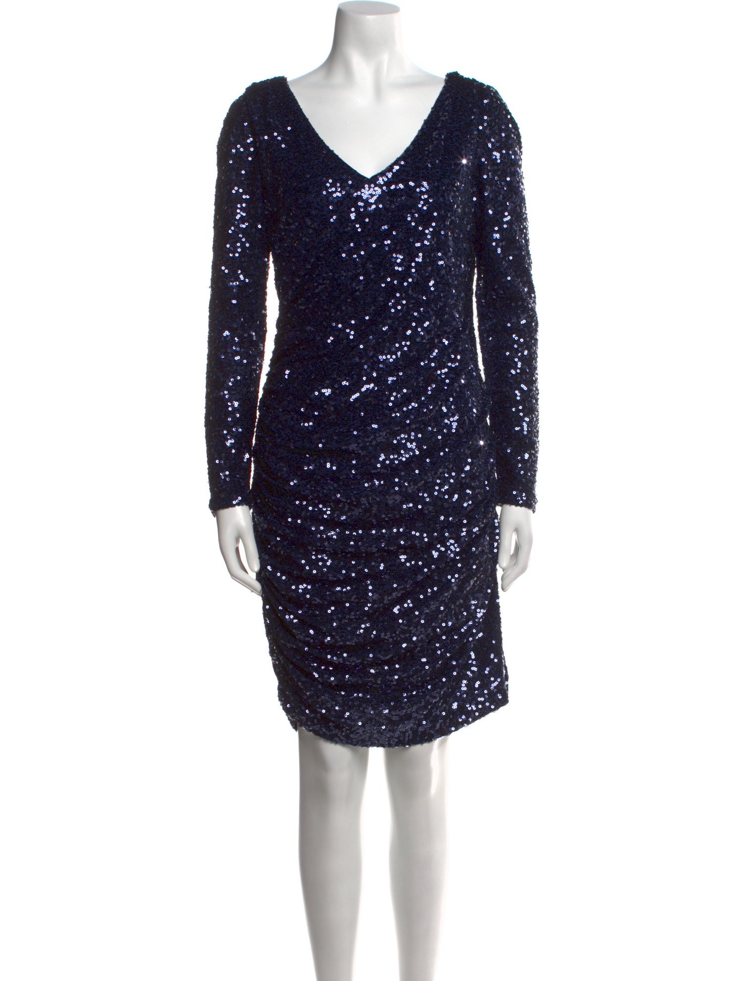 Badgley Mischka Nylon Knee-Length Dress