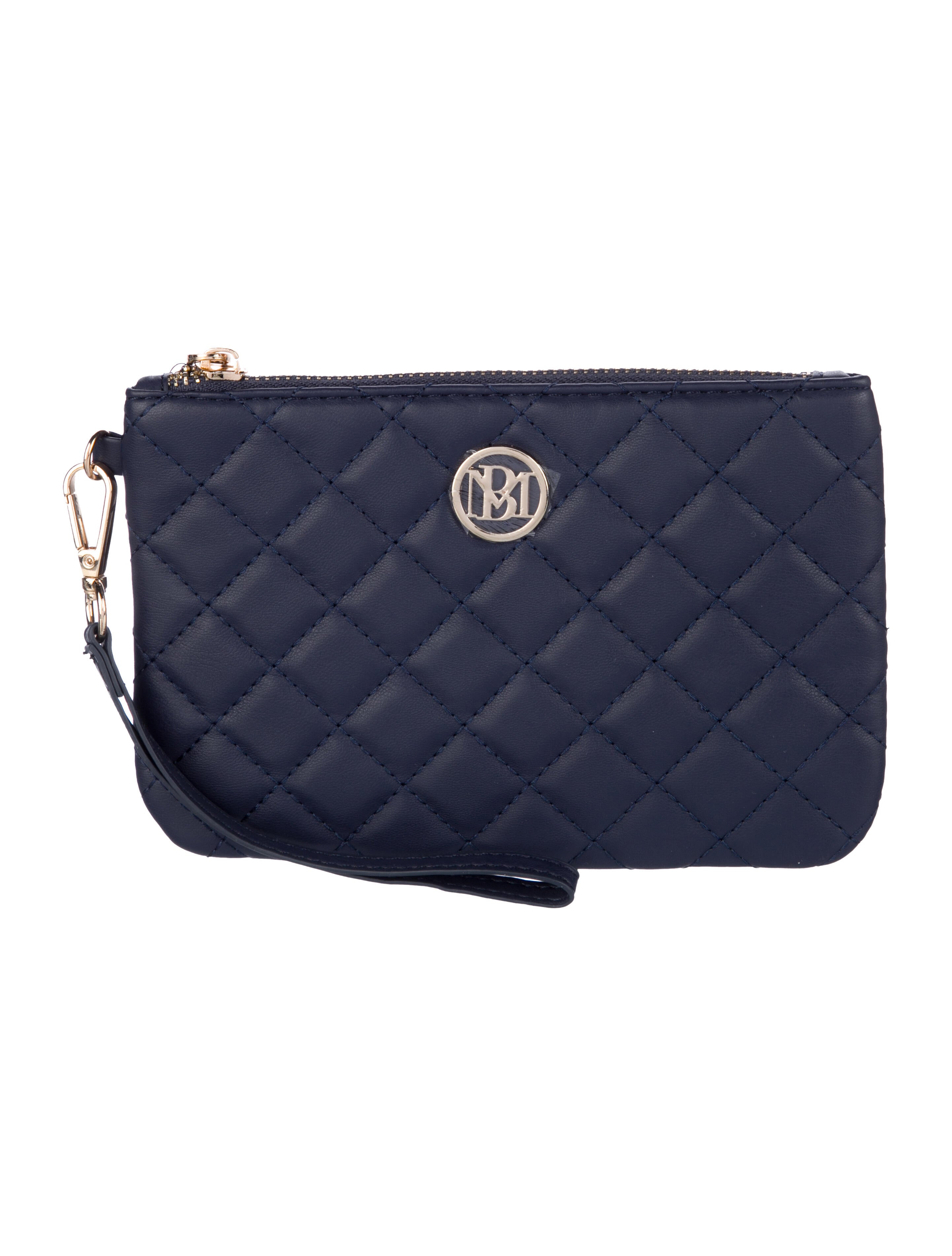 Badgley Mischka Leather Pouch w/ Tags