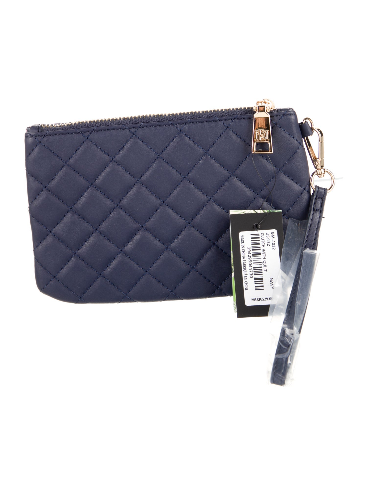 Badgley Mischka Vegan Leather Pouch w/ Tags