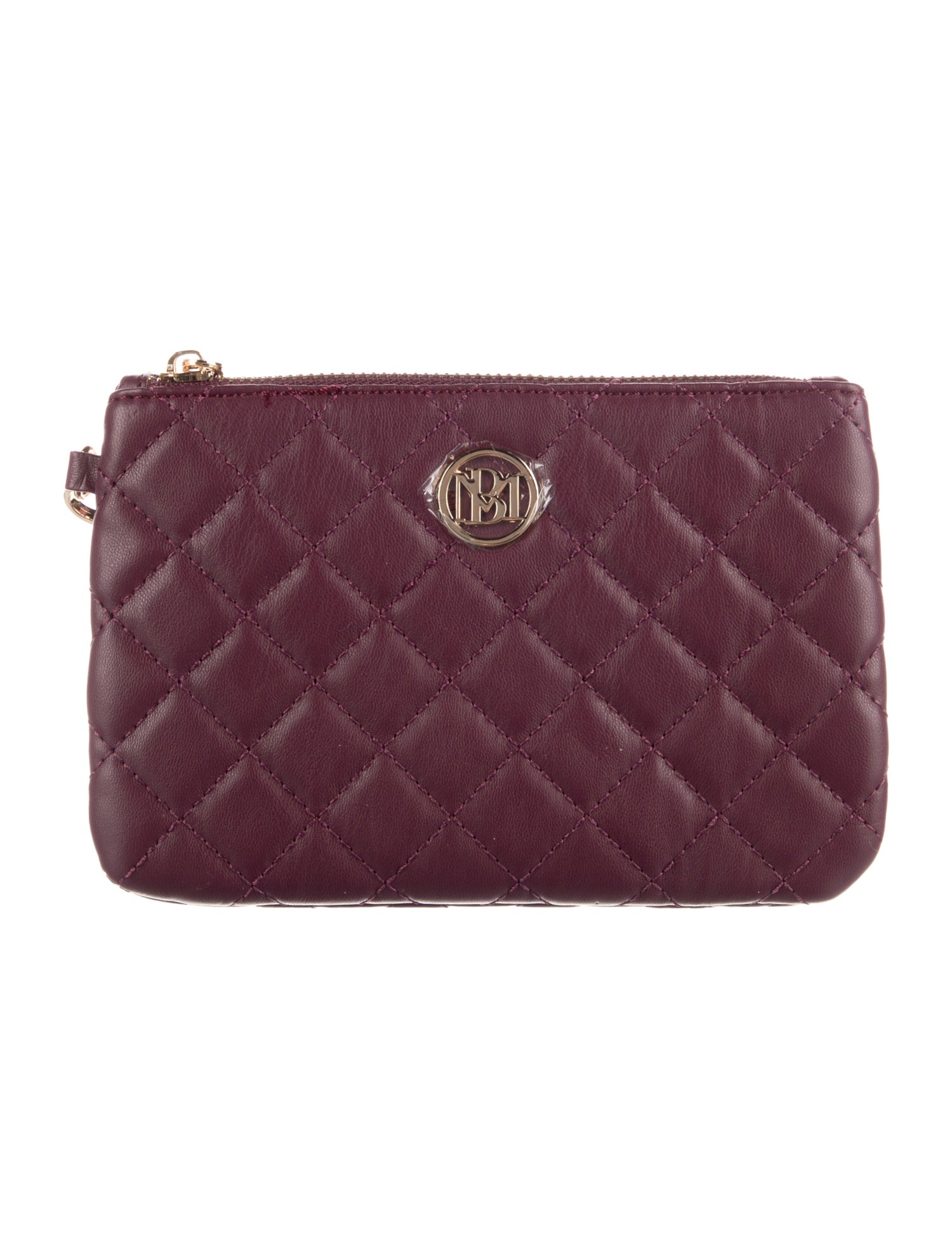 Badgley Mischka Leather Pouch w/ Tags