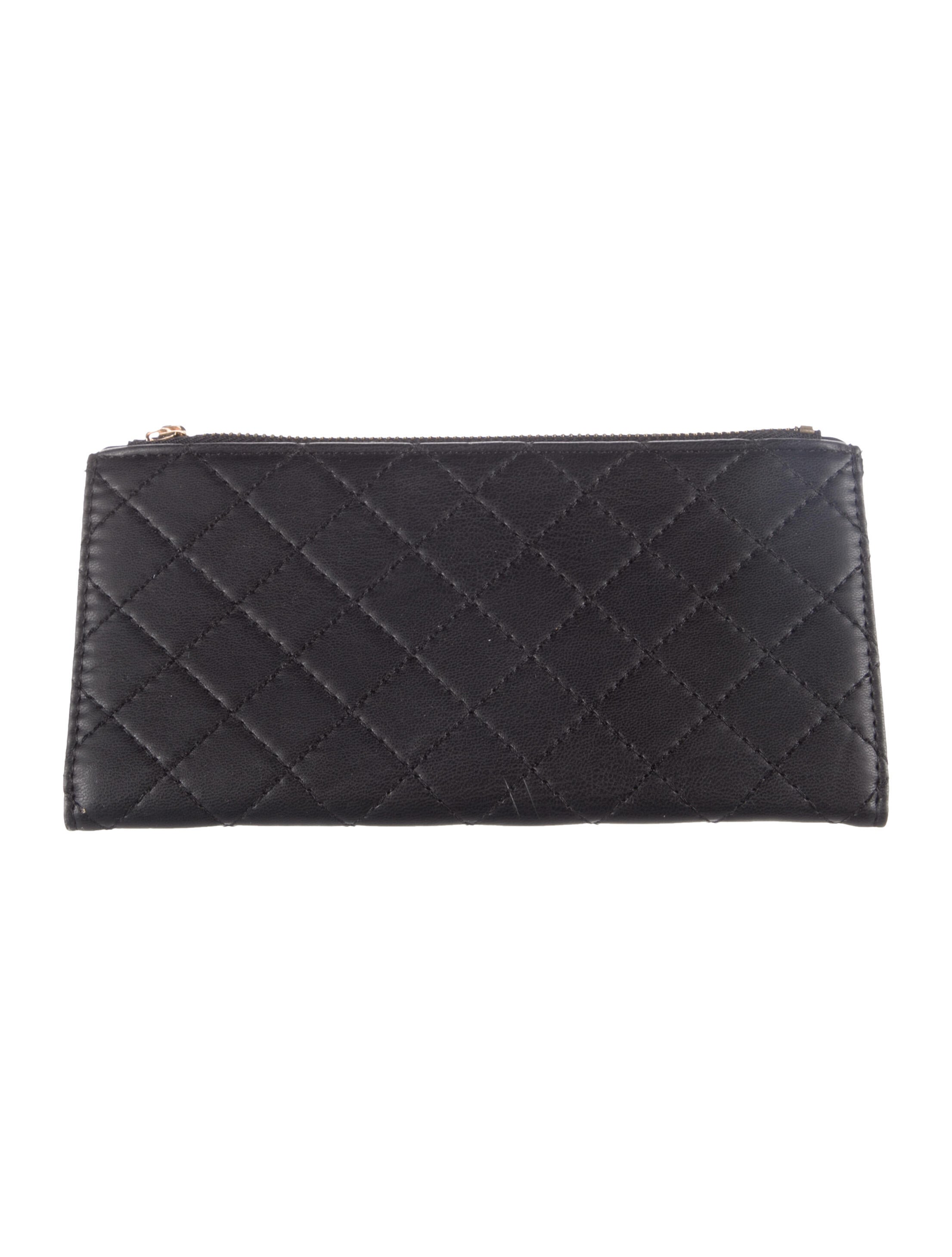 Badgley Mischka Leather Printed Continental Wallet