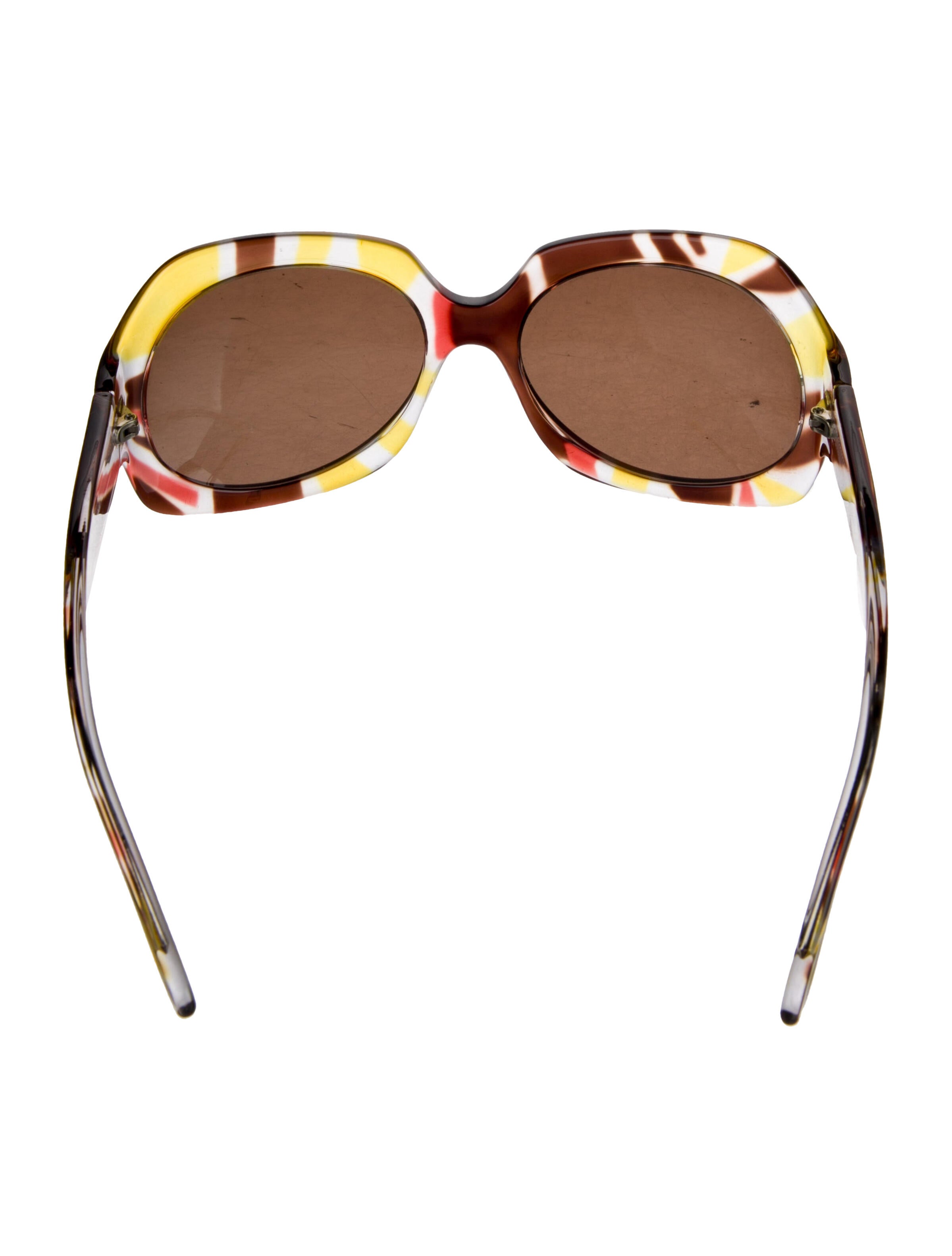 Badgley Mischka Oversize Tinted Sunglasses