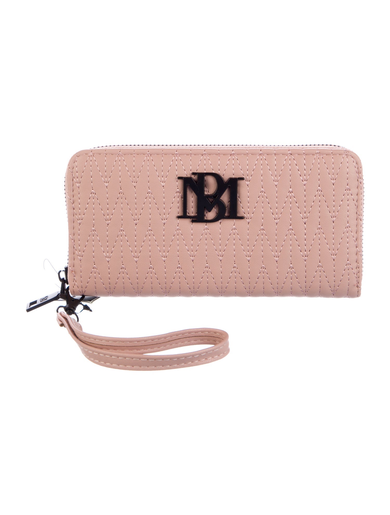 Badgley Mischka Leather Wristlet