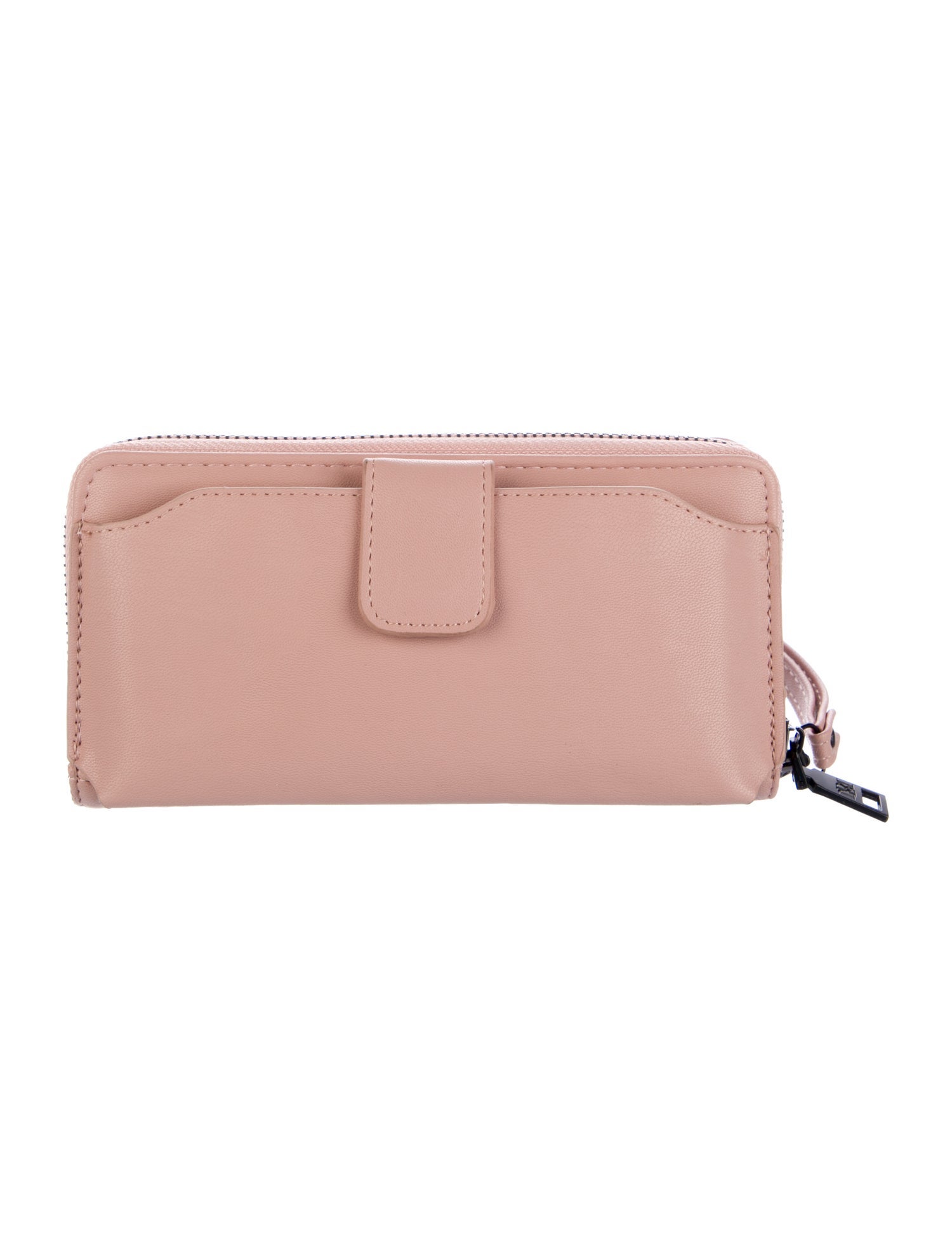 Badgley Mischka Leather Wristlet