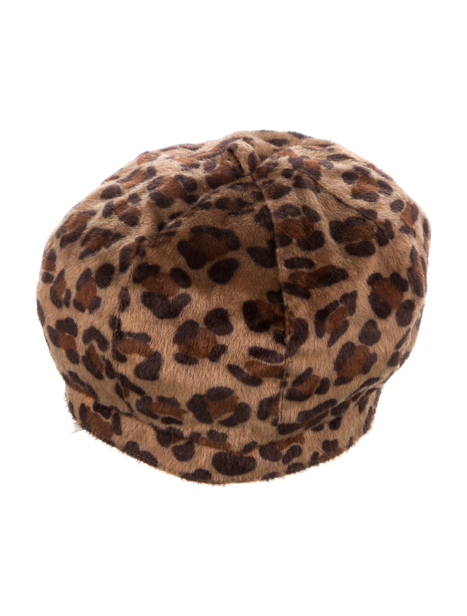 Badgley Mischka Fur Beret