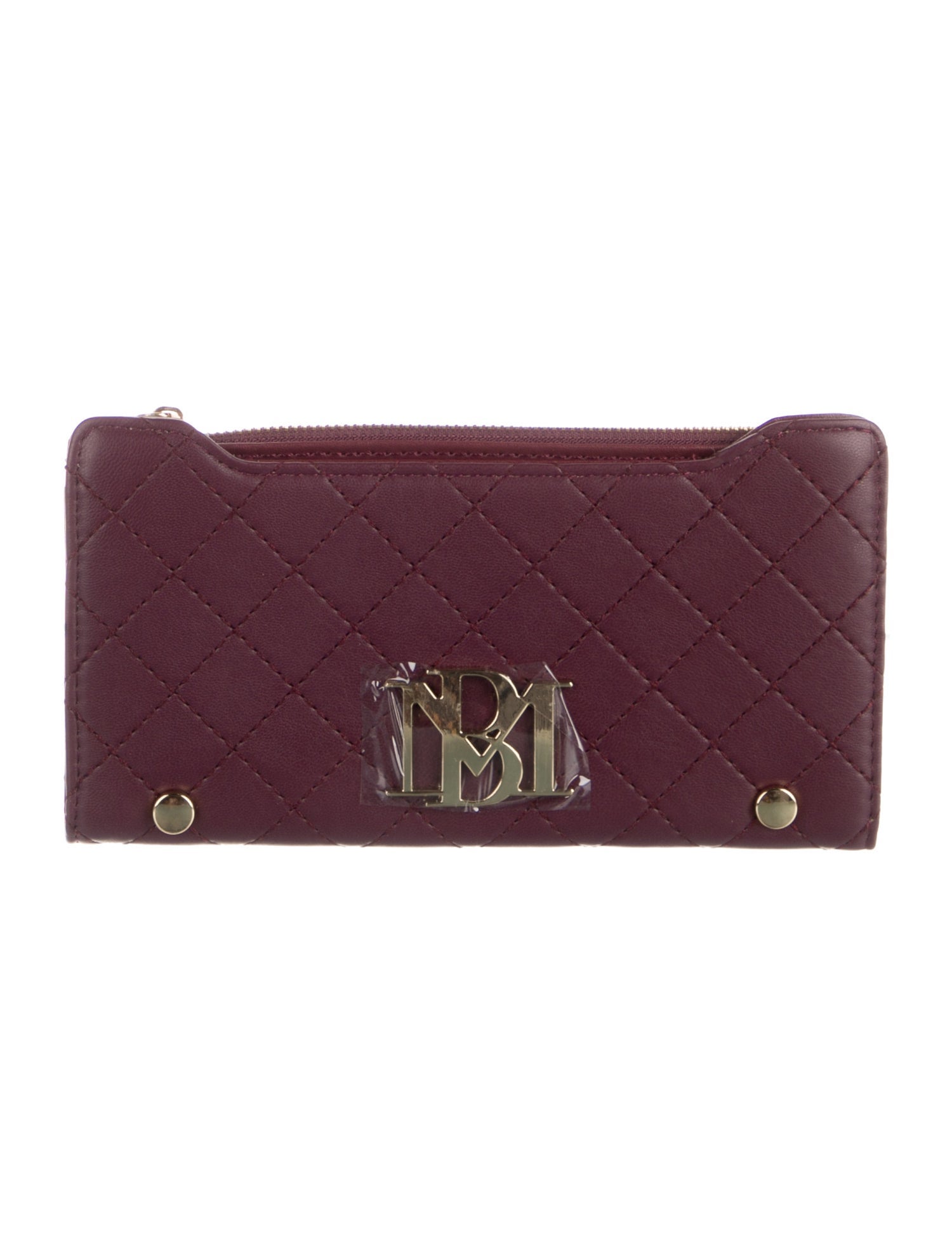 Badgley Mischka Leather Printed Wallet w/ Tags