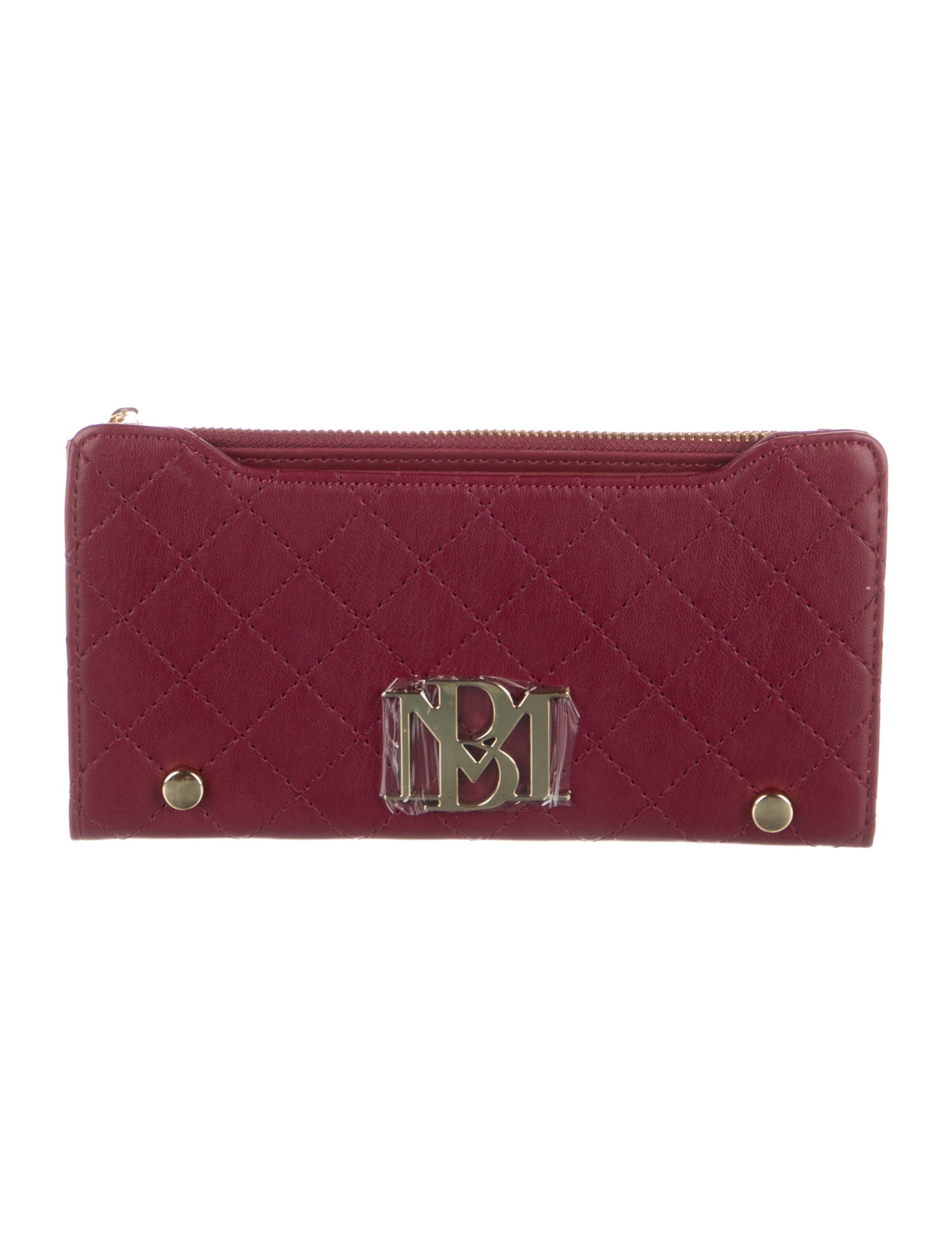 Badgley Mischka Leather Printed Continental Wallet w/ Tags
