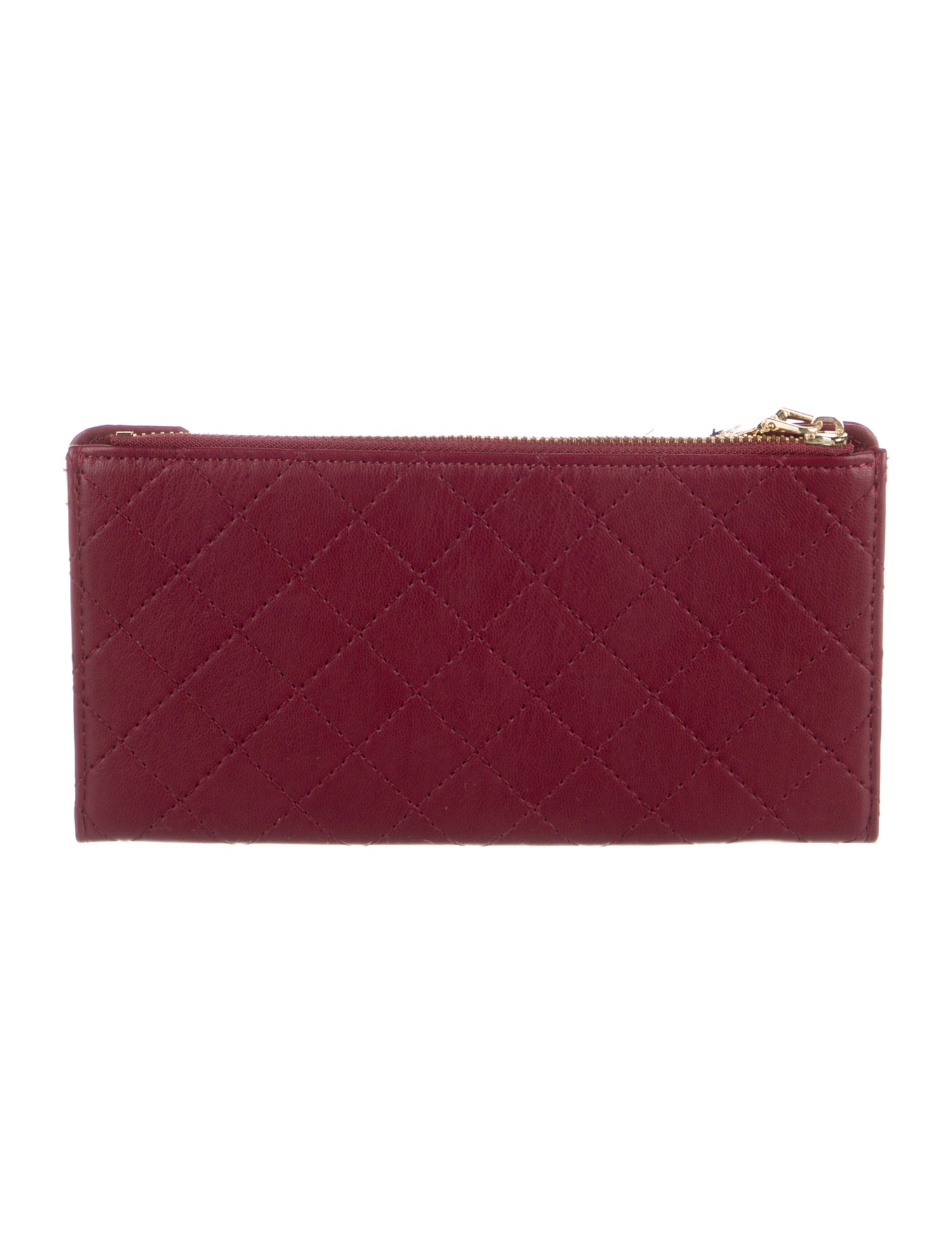 Badgley Mischka Leather Printed Continental Wallet w/ Tags