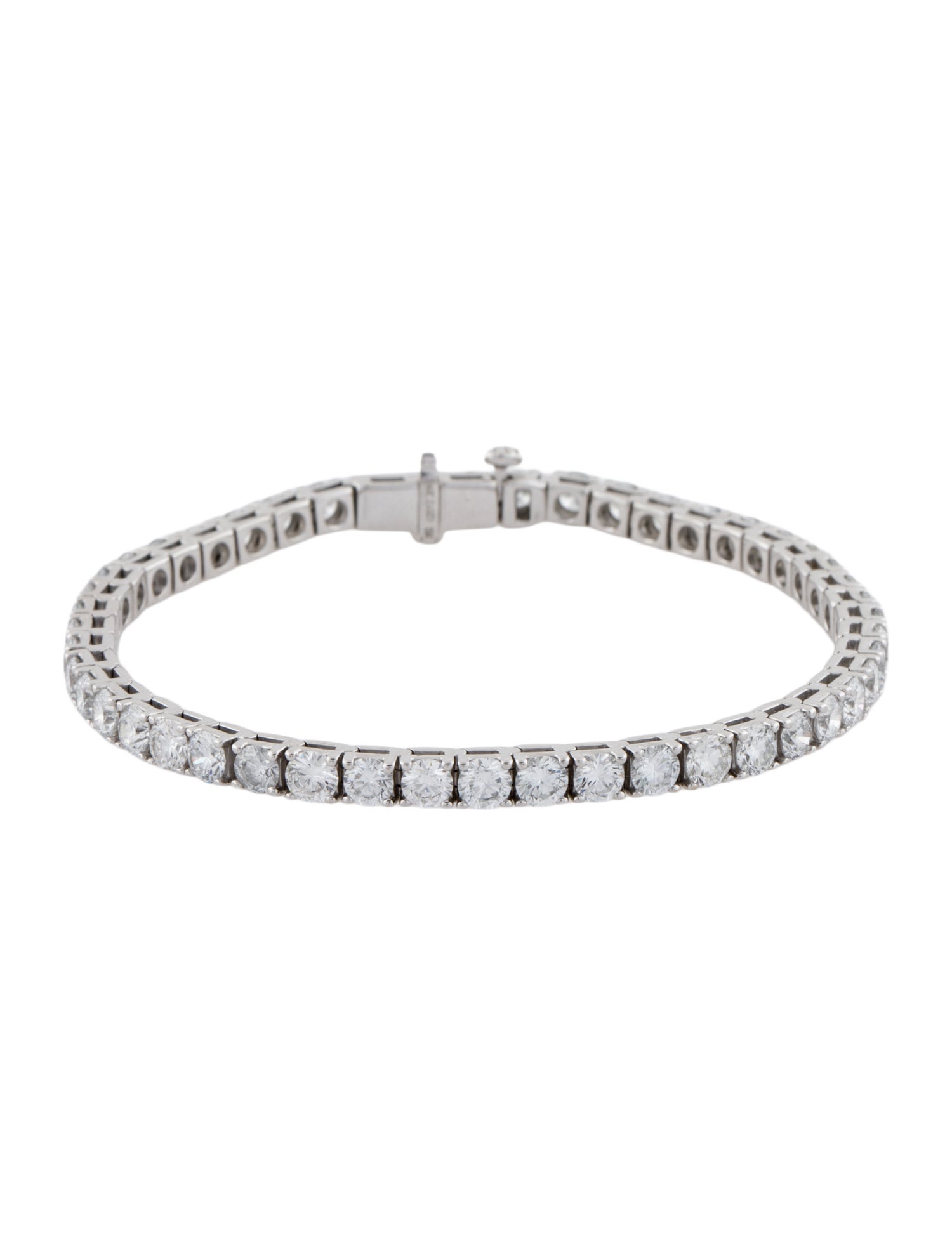 Badgley Mischka 14K 11.04ctw Lab-Grown Diamond Tennis Bracelet