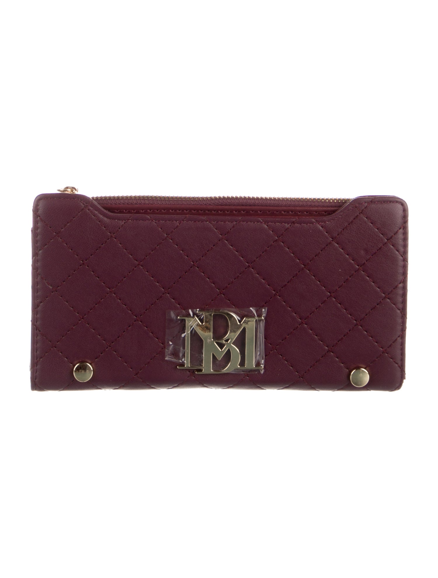 Badgley Mischka Leather Printed Wallet w/ Tags