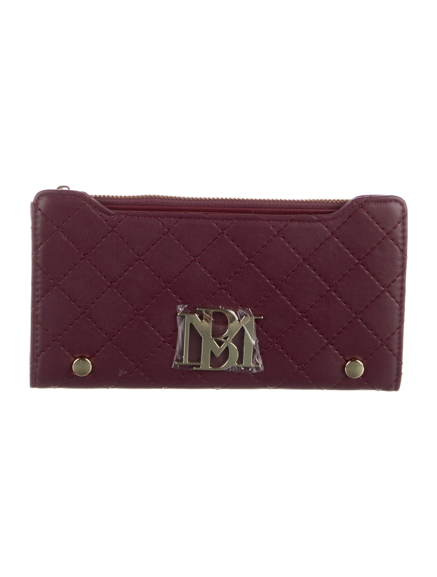 Badgley Mischka Leather Printed Wallet w/ Tags
