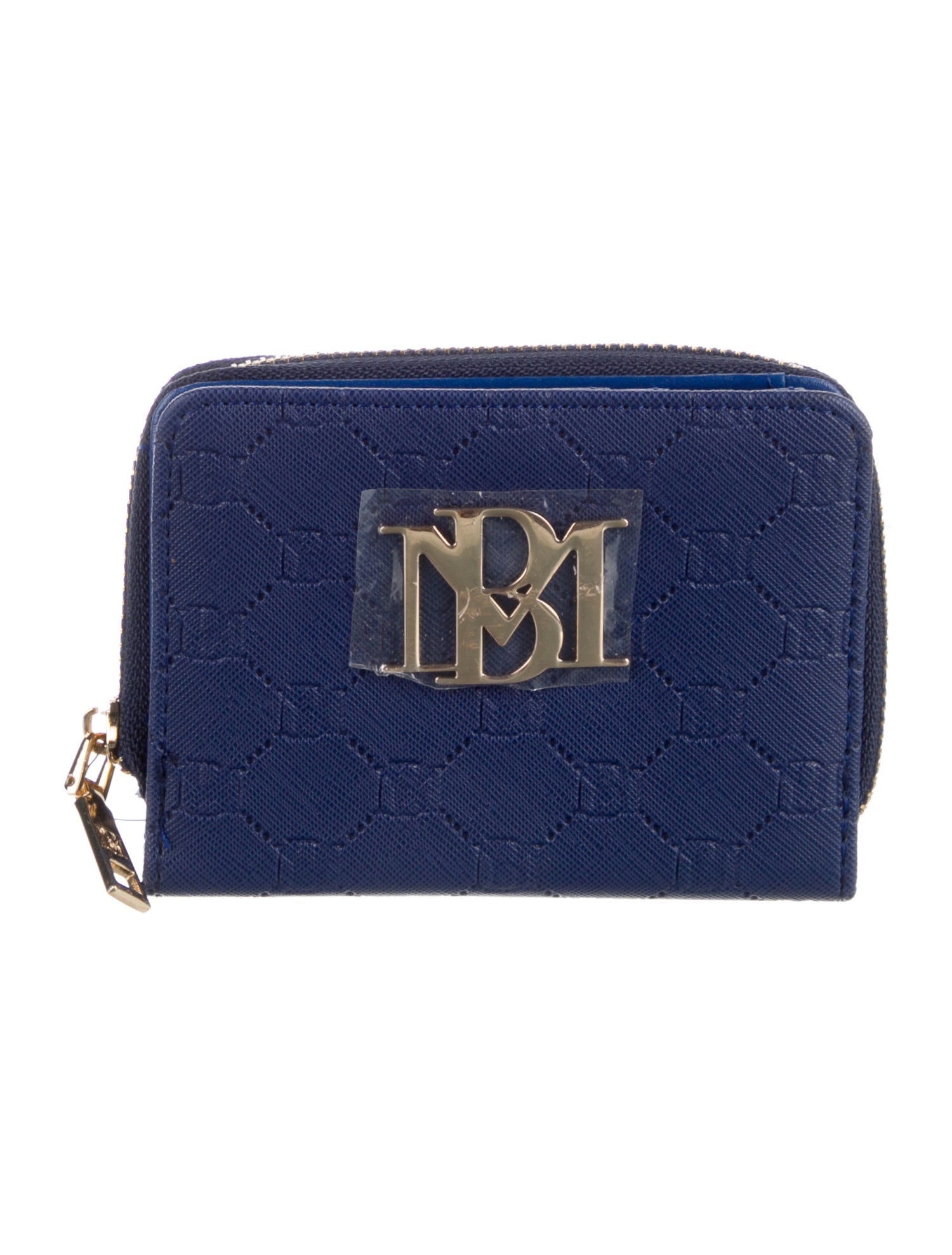Badgley Mischka Leather Printed Compact Wallet w/ Tags