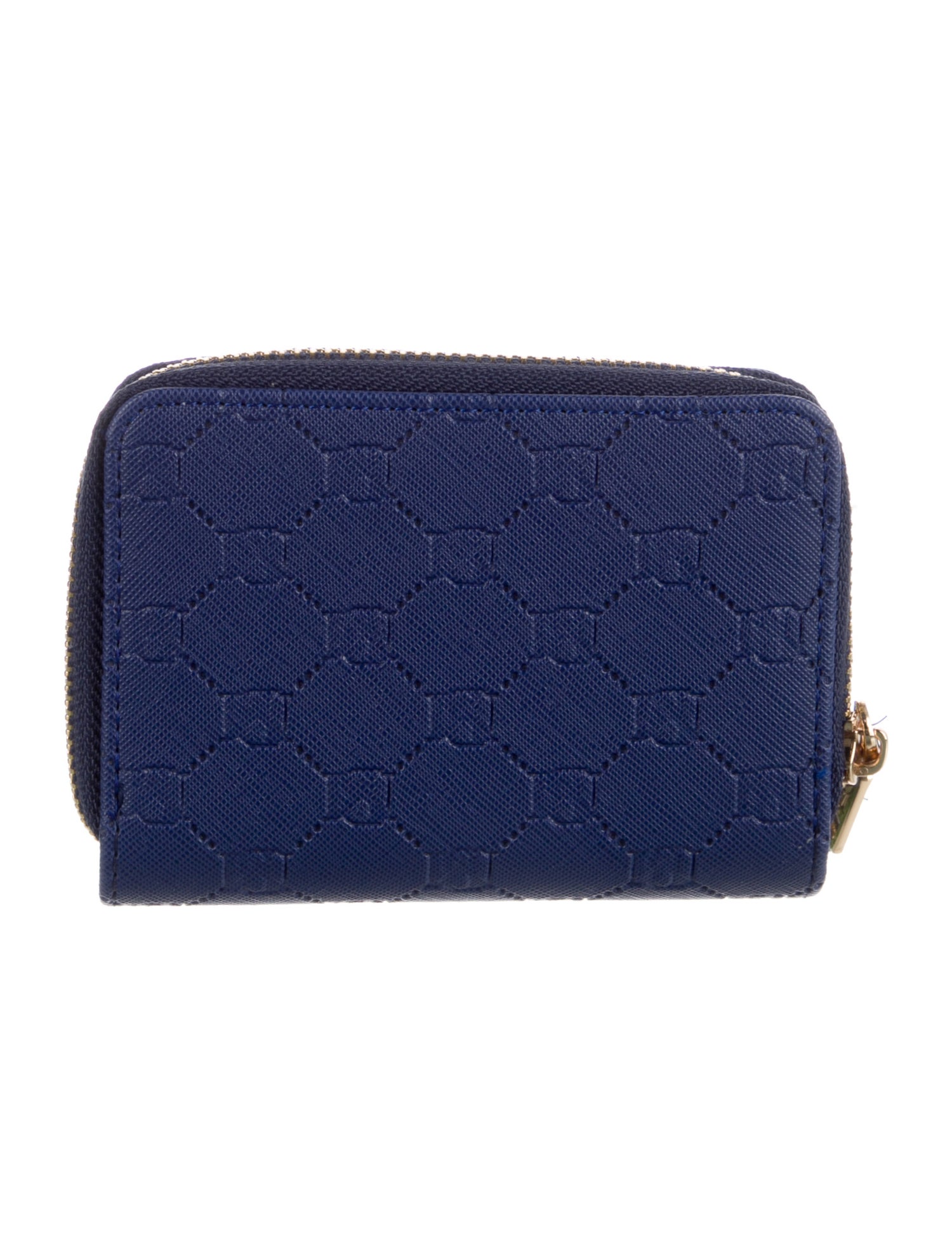 Badgley Mischka Leather Printed Compact Wallet w/ Tags