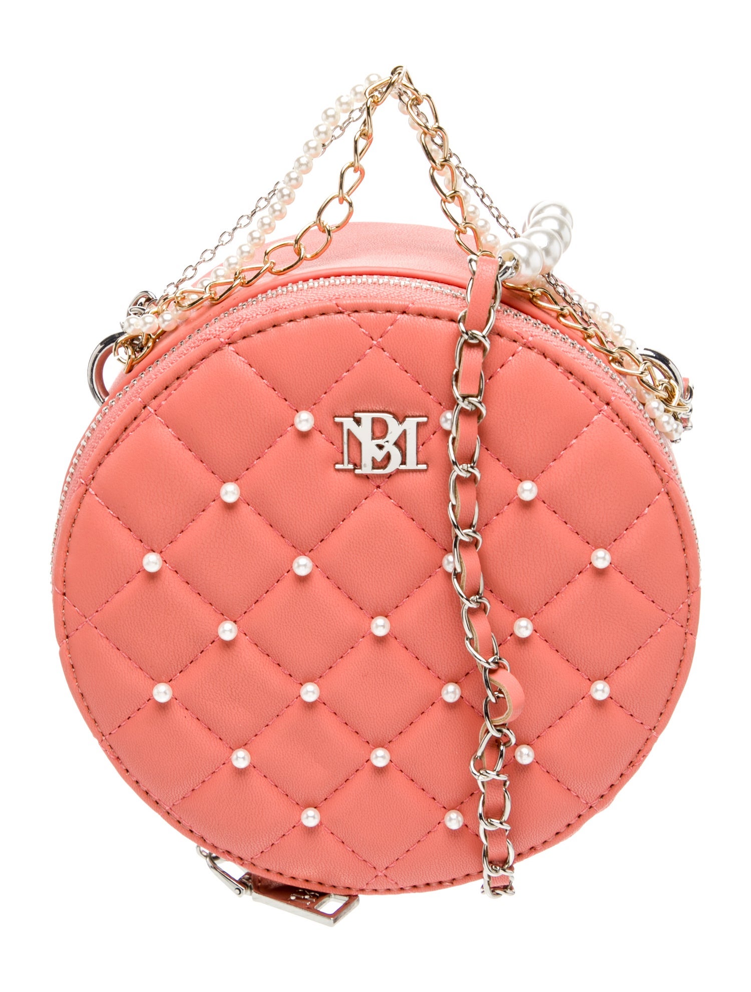 Badgley Mischka Leather Top Handle Bag