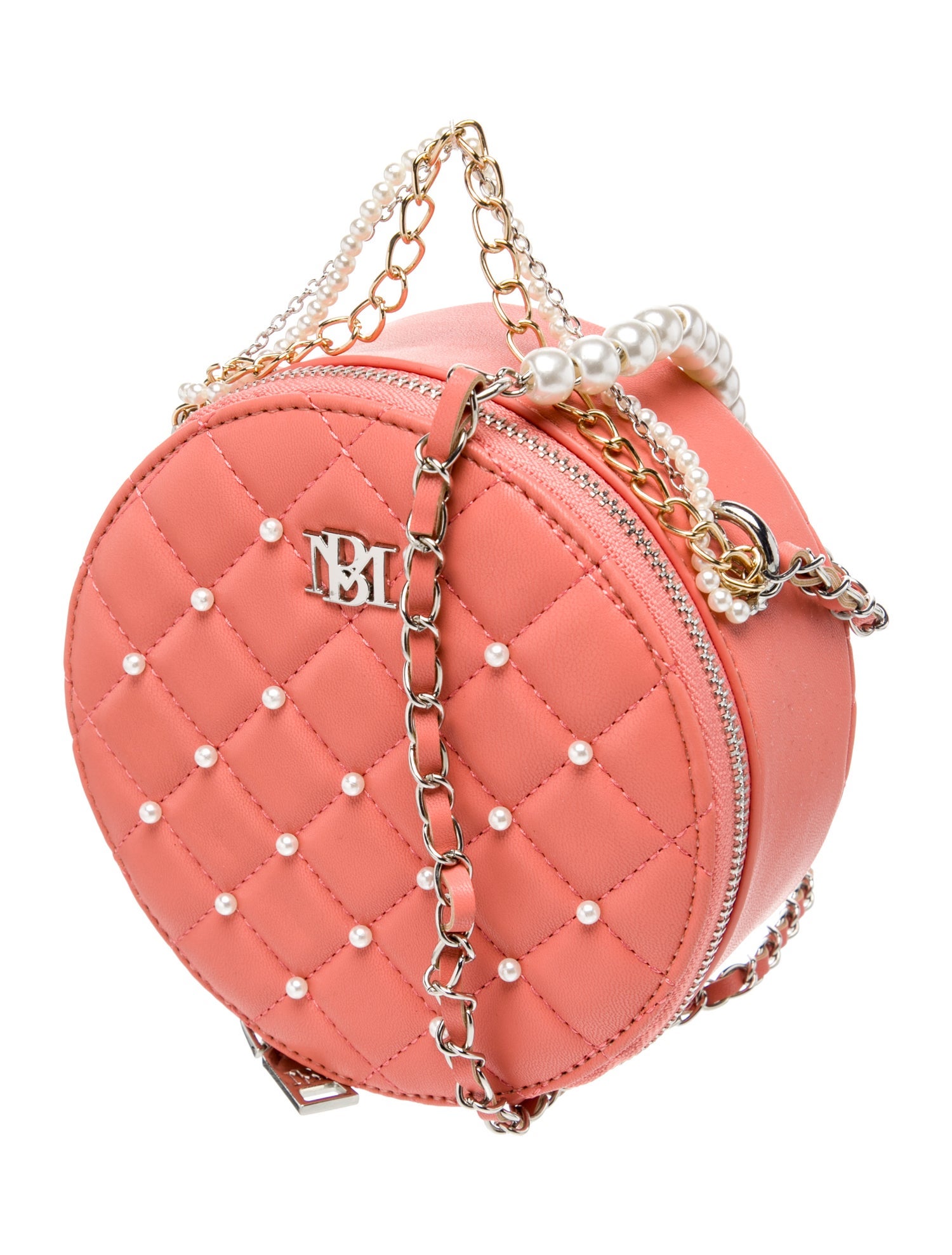 Badgley Mischka Leather Top Handle Bag