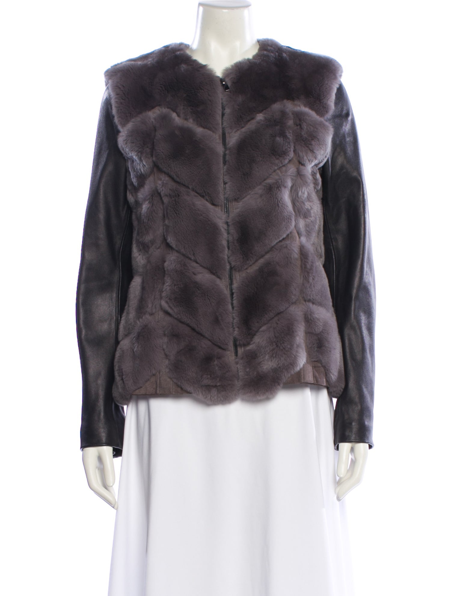 Badgley Mischka Fur Jacket