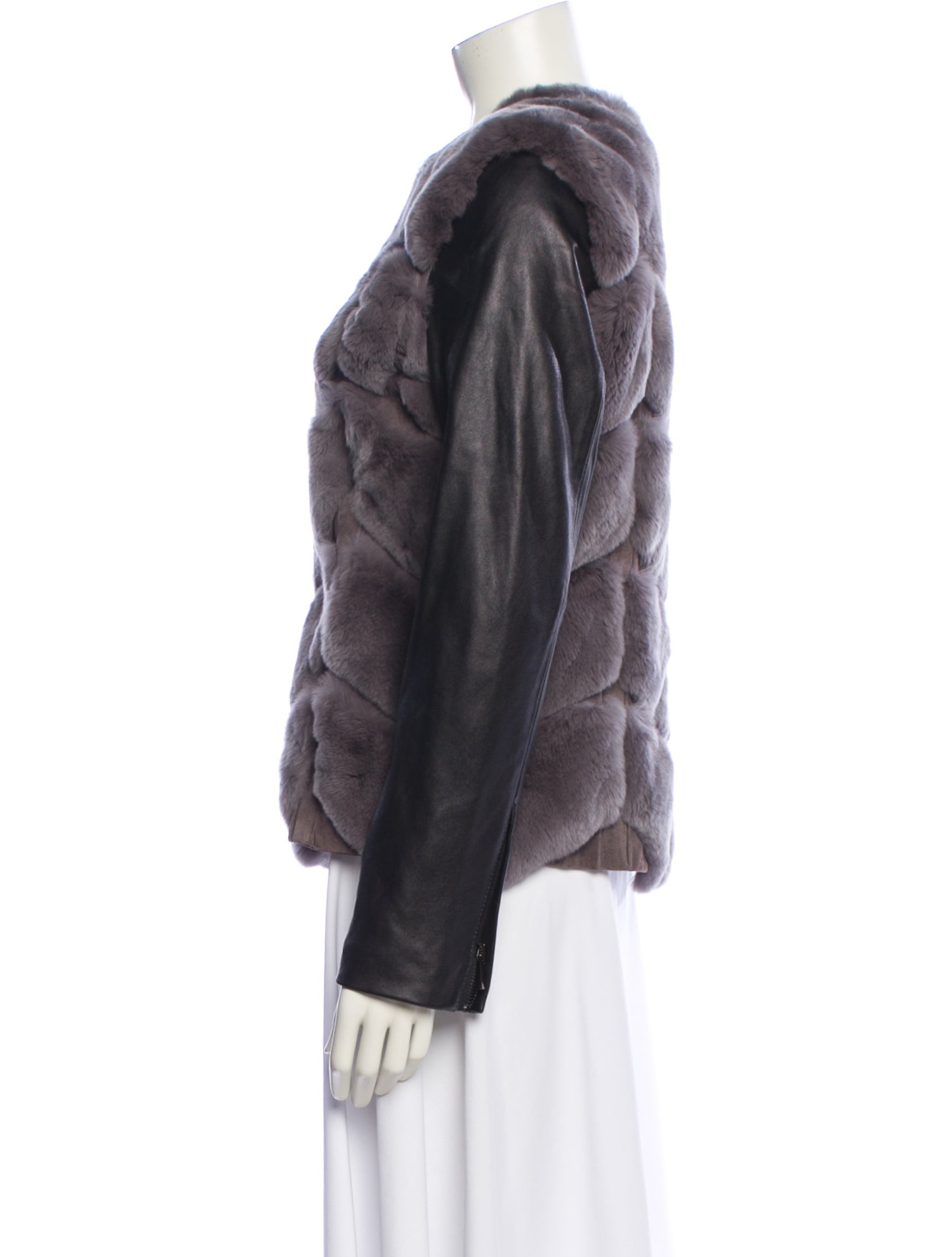 Badgley Mischka Fur Jacket