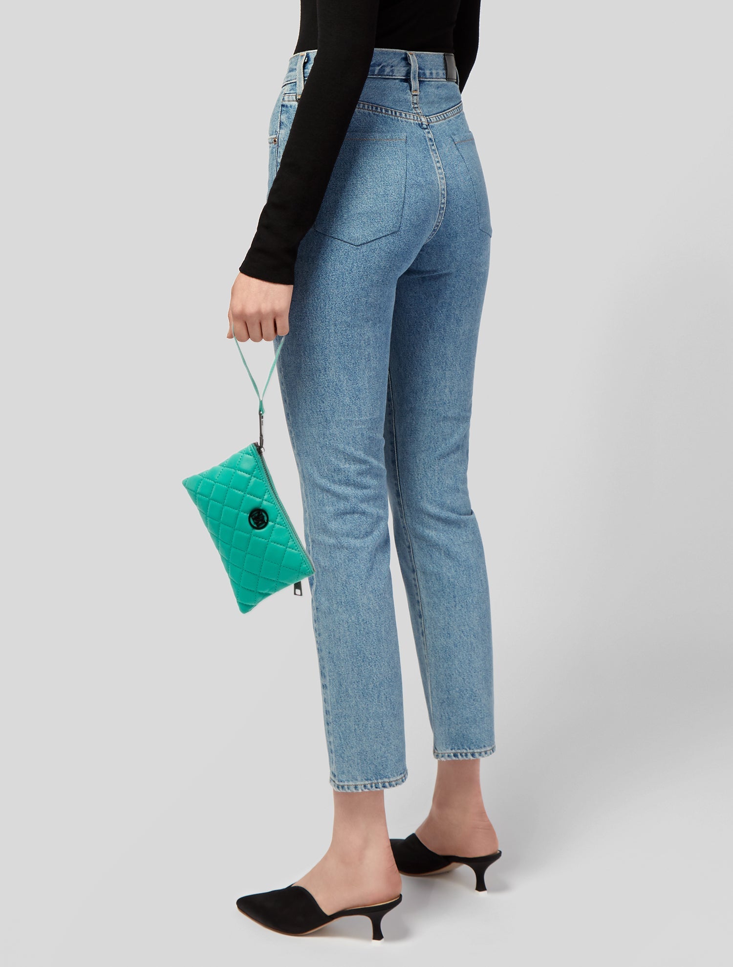 Badgley Mischka Vegan Leather Clutch w/ Tags