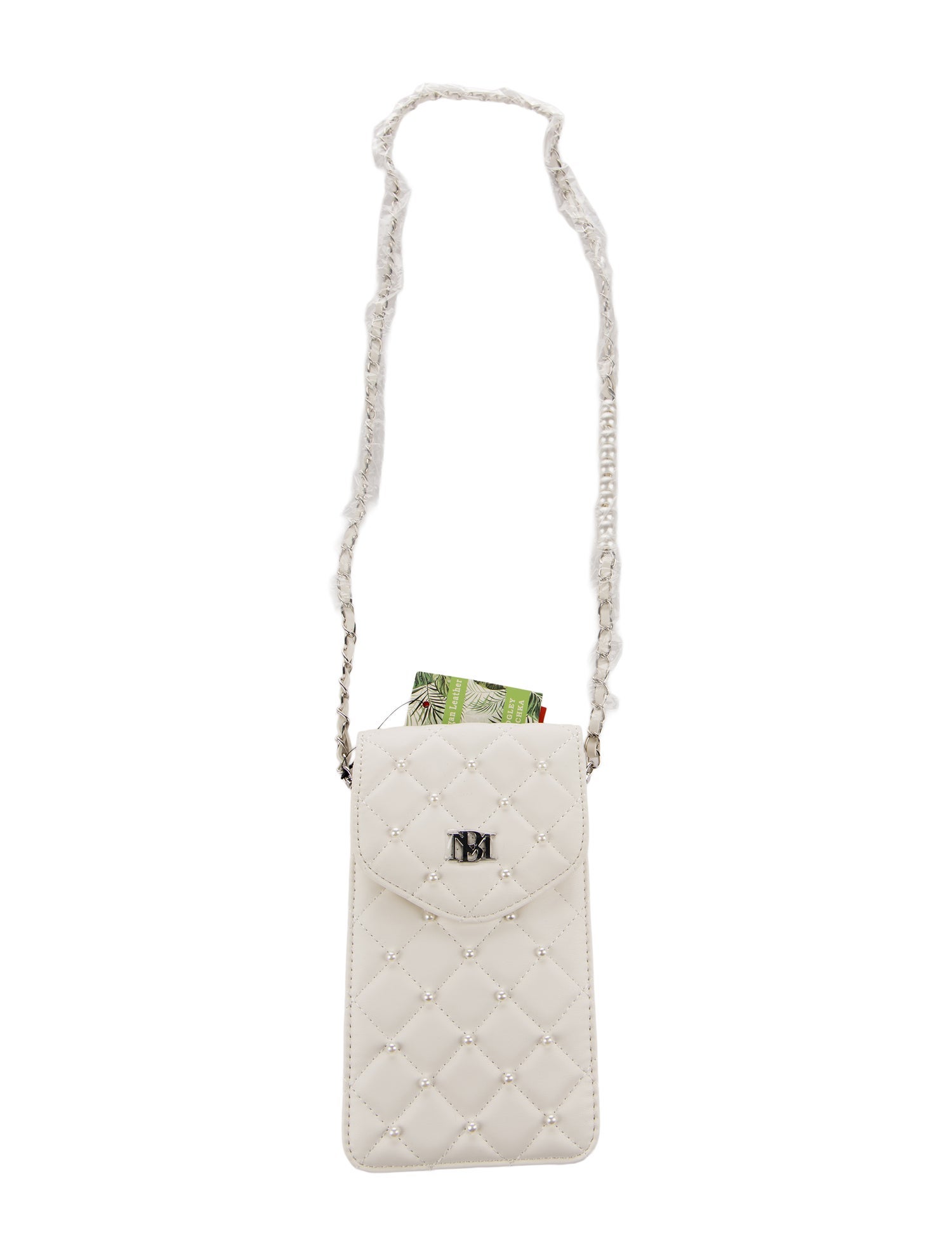 Badgley Mischka Quilted Clear Phone Case