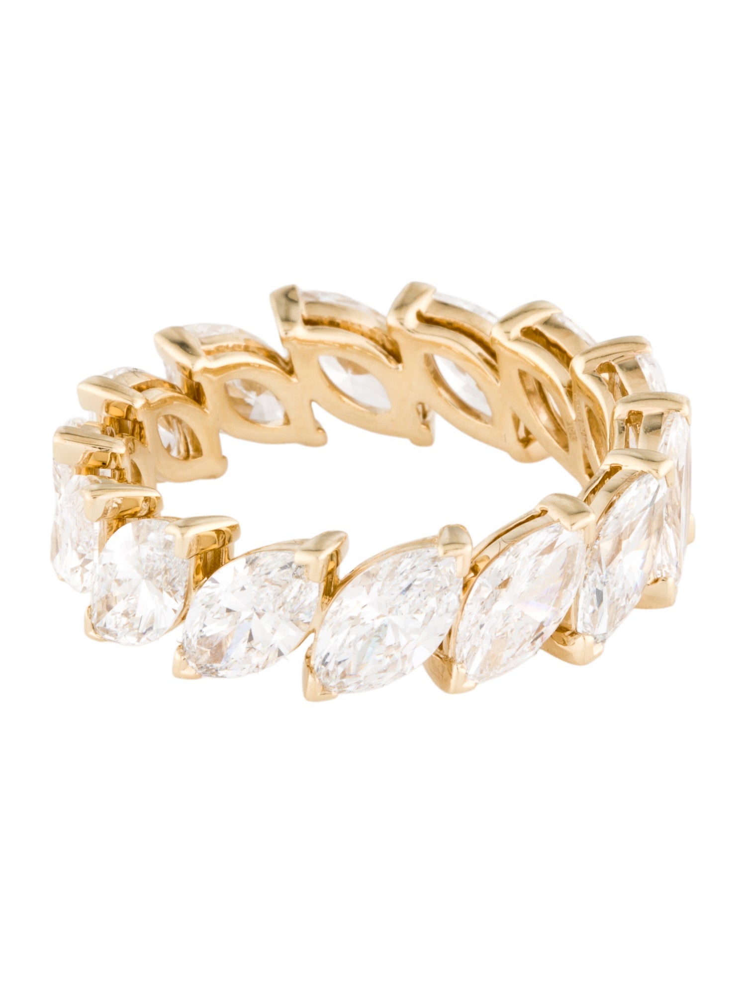 Badgley Mischka 14K 5.88ctw Lab-Grown Diamond Eternity Band