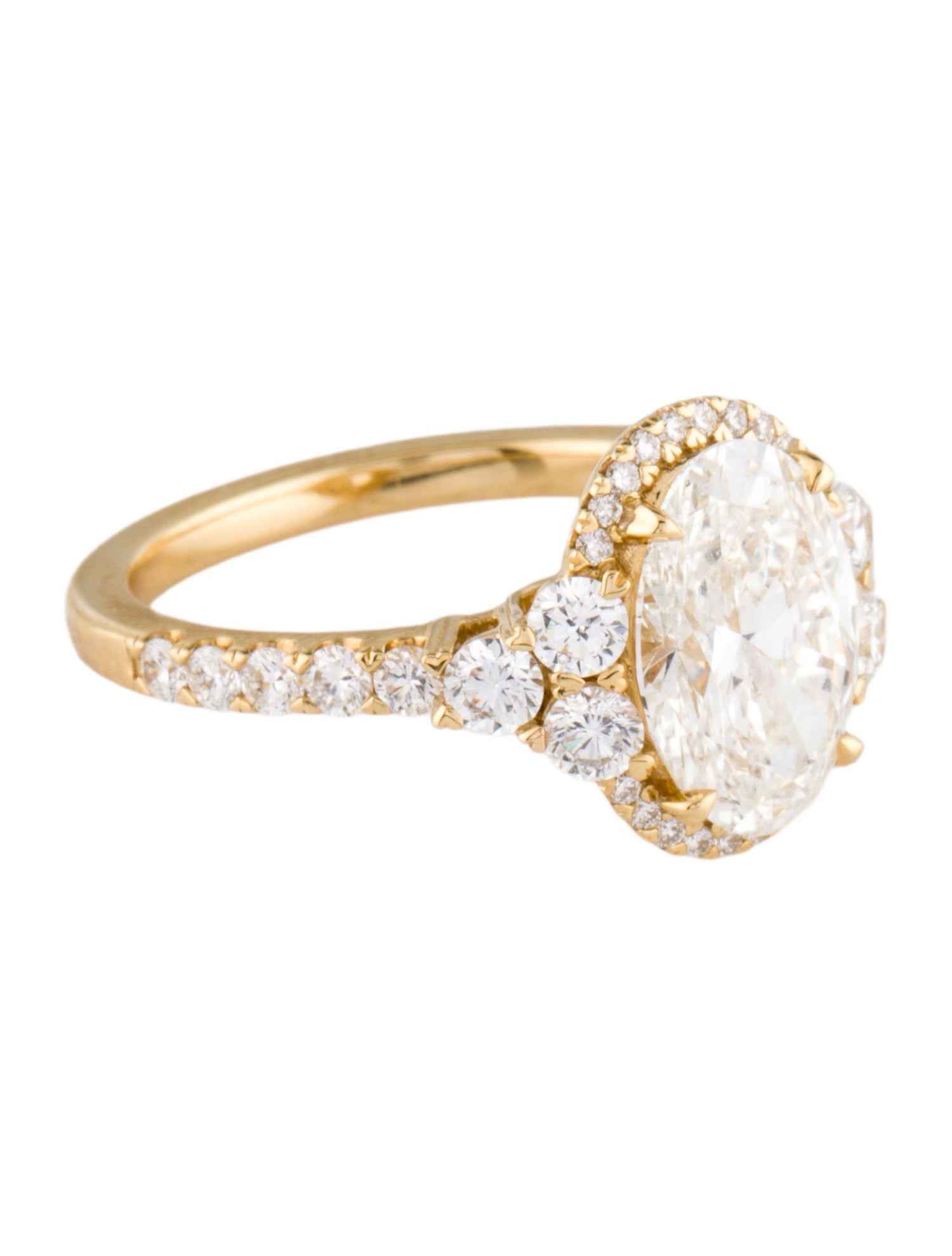 Badgley Mischka 3.01ct Lab-Grown Diamond Engagement Ring