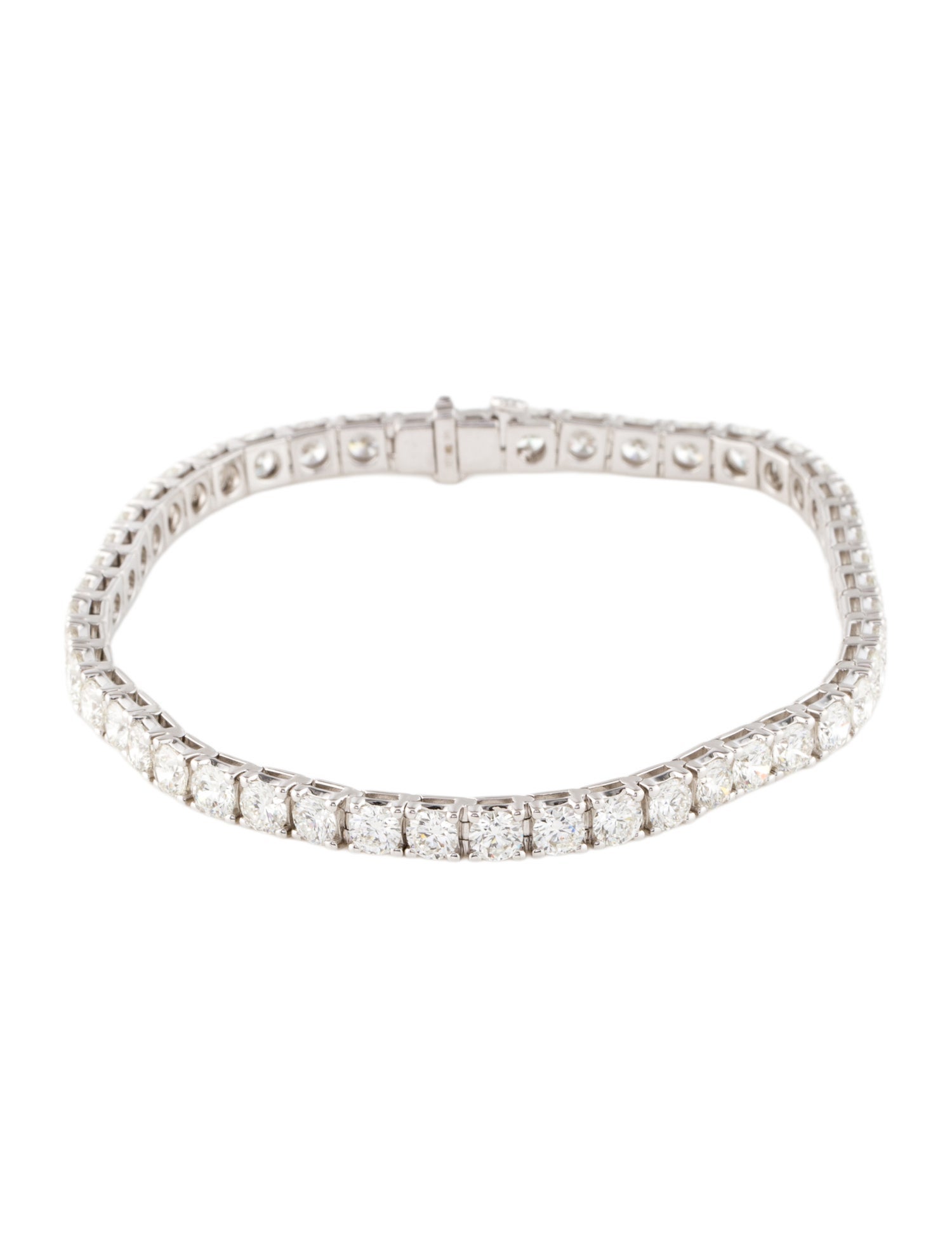 Badgley Mischka 14K 10.08ctw Lab-Grown Diamond Tennis Bracelet