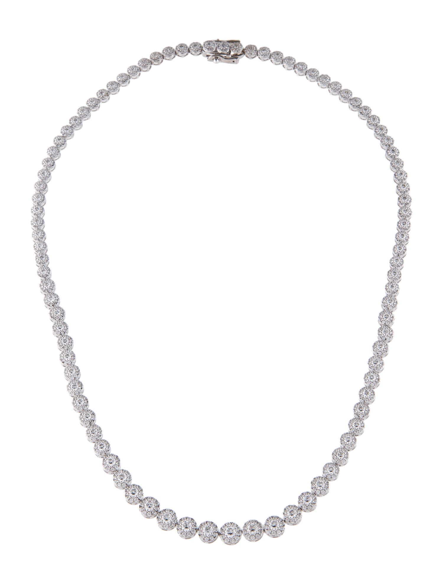Badgley Mischka 14K 7.00ctw Lab-Grown Diamond Collar Necklace
