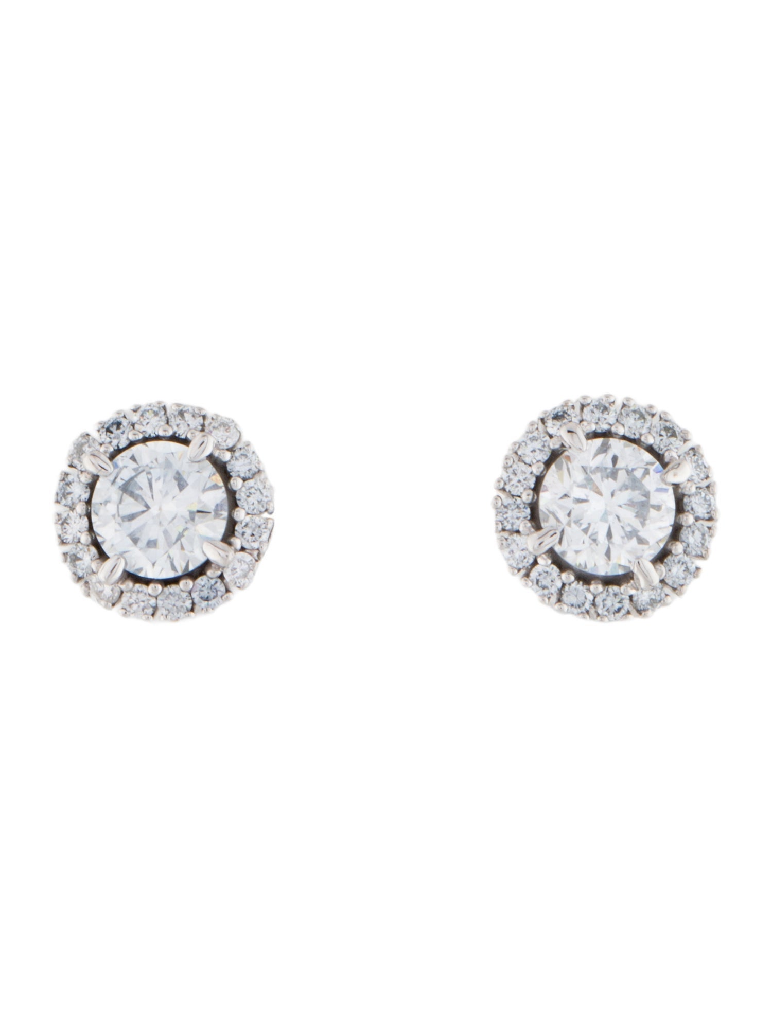 Badgley Mischka 14K Lab-Grown Diamond Stud Earrings