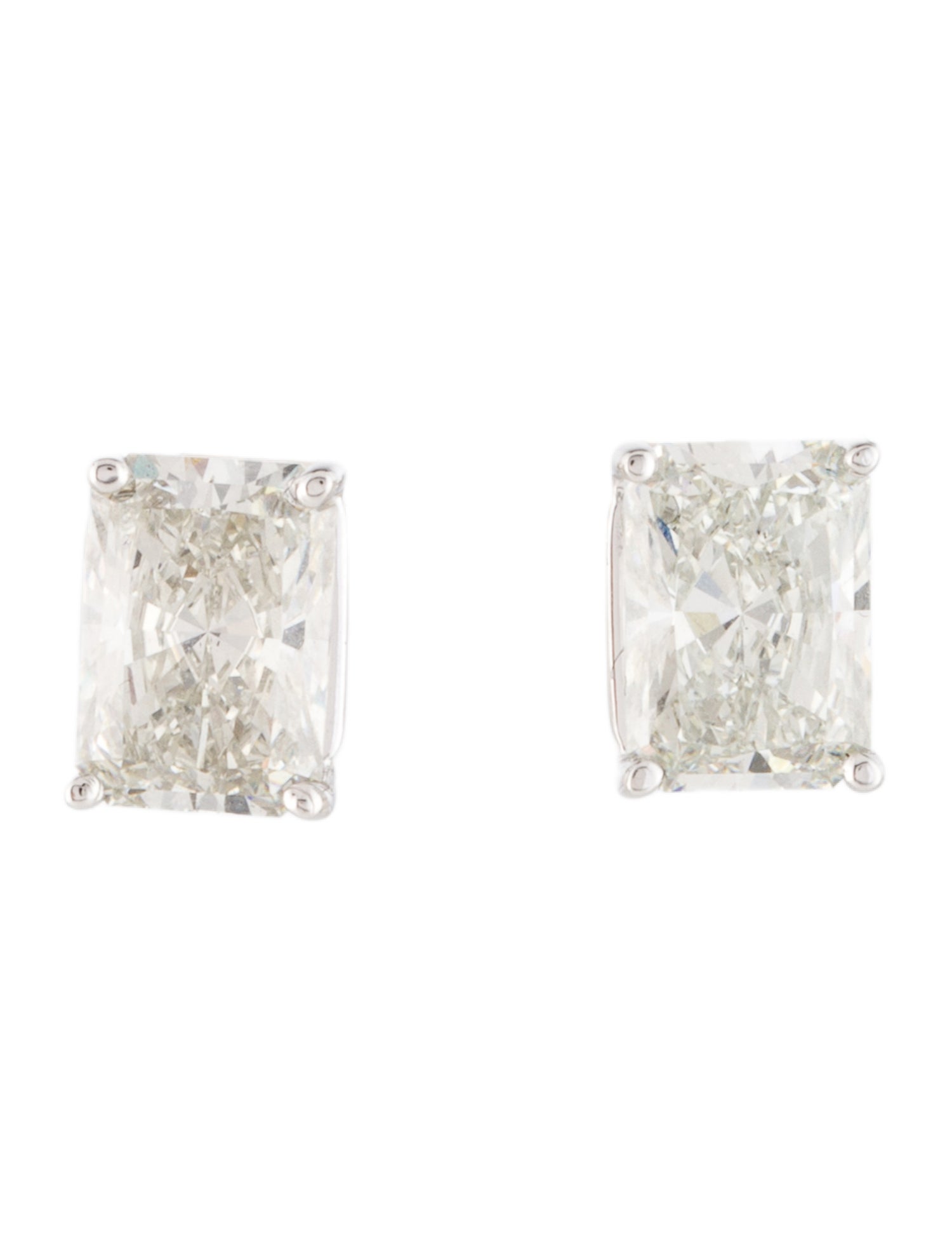 Badgley Mischka 14K 4.03ctw Lab-Grown Diamond Stud Earrings