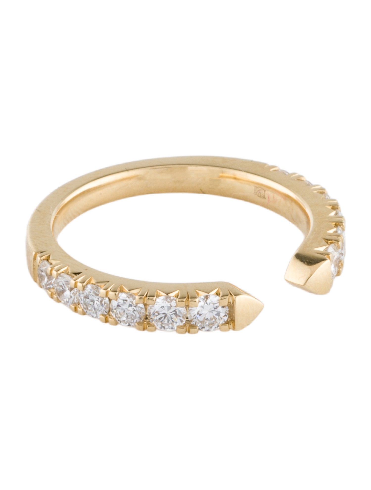 Badgley Mischka 18K Lab Grown Diamond Band Ring