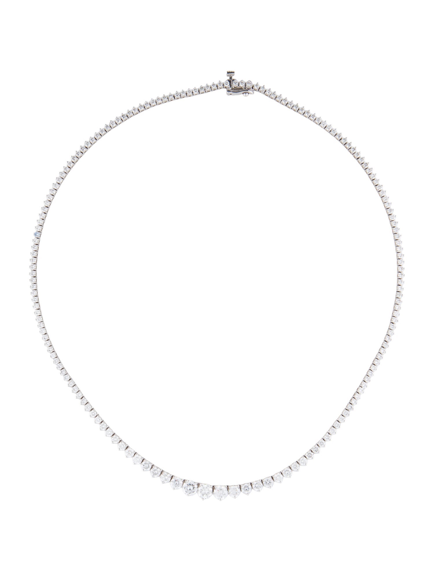 Badgley Mischka 14K 9.44ctw Lab-Grown Diamond Collar Necklace