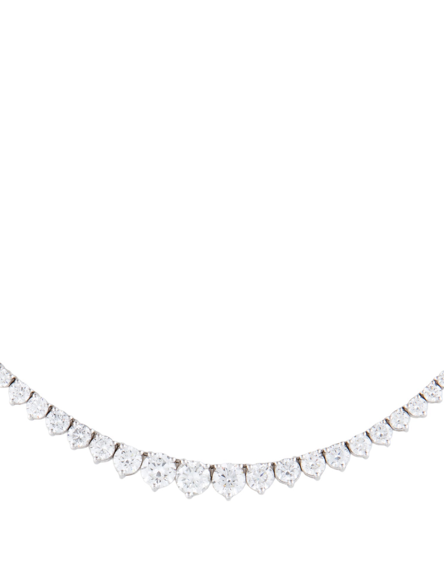 Badgley Mischka 14K 9.44ctw Lab-Grown Diamond Collar Necklace
