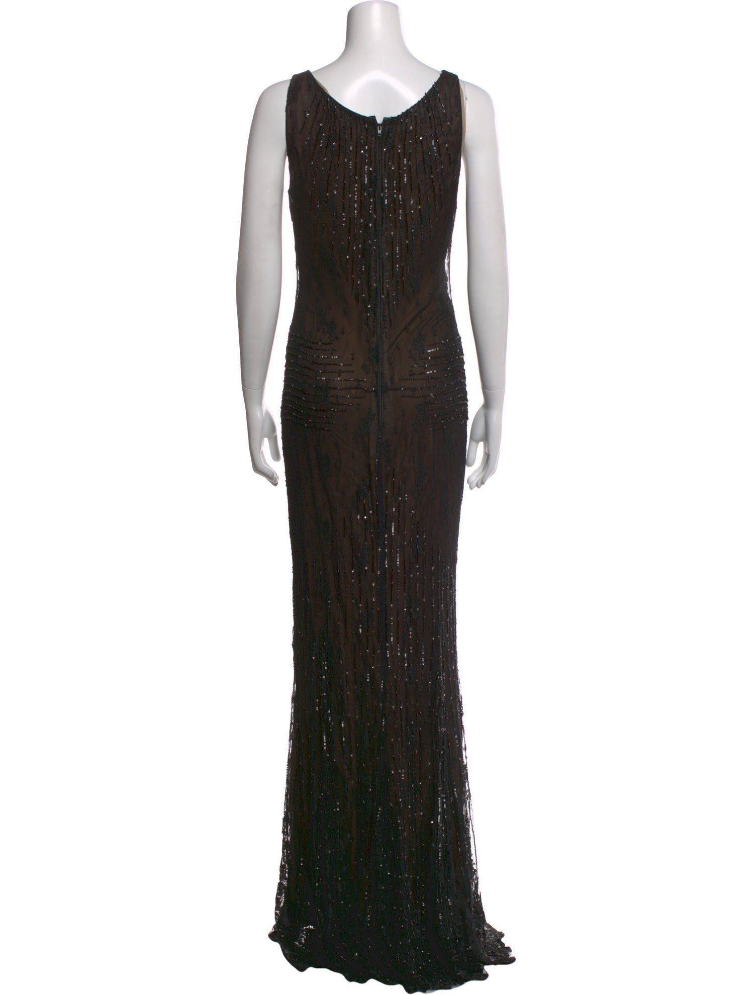 badgley mischka black sequin dress Black Sequin Dress by Badgley Mischka