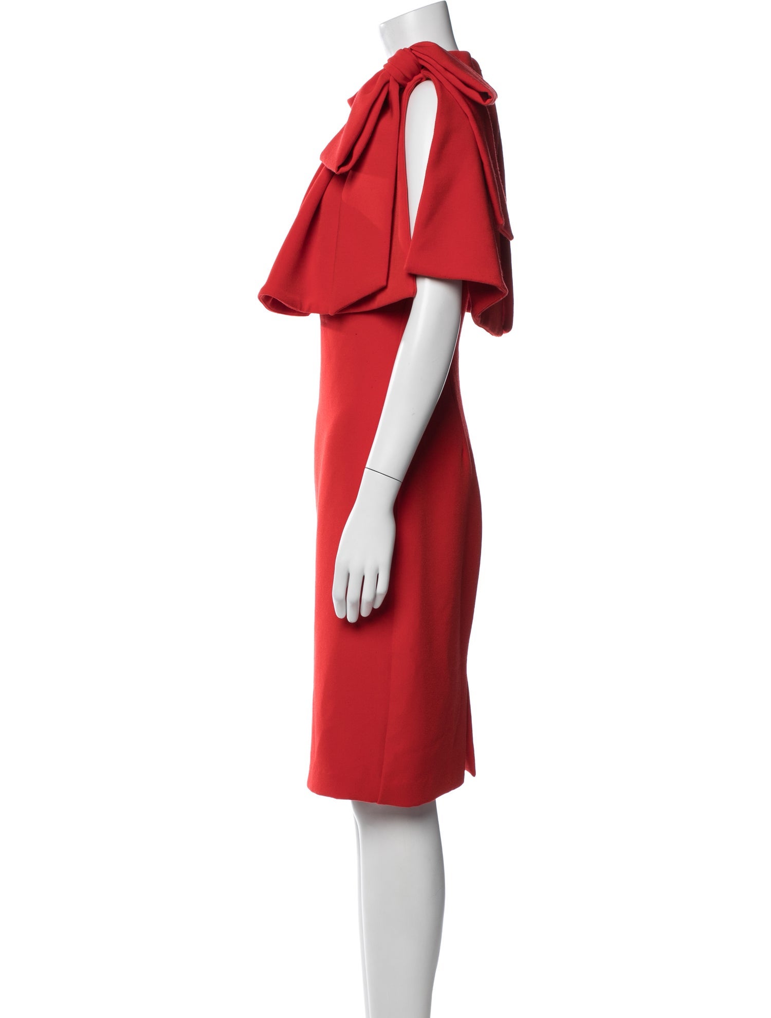 badgley mischka asymmetrical dress Satin Draped Mini Dress – Monique Lhuillier