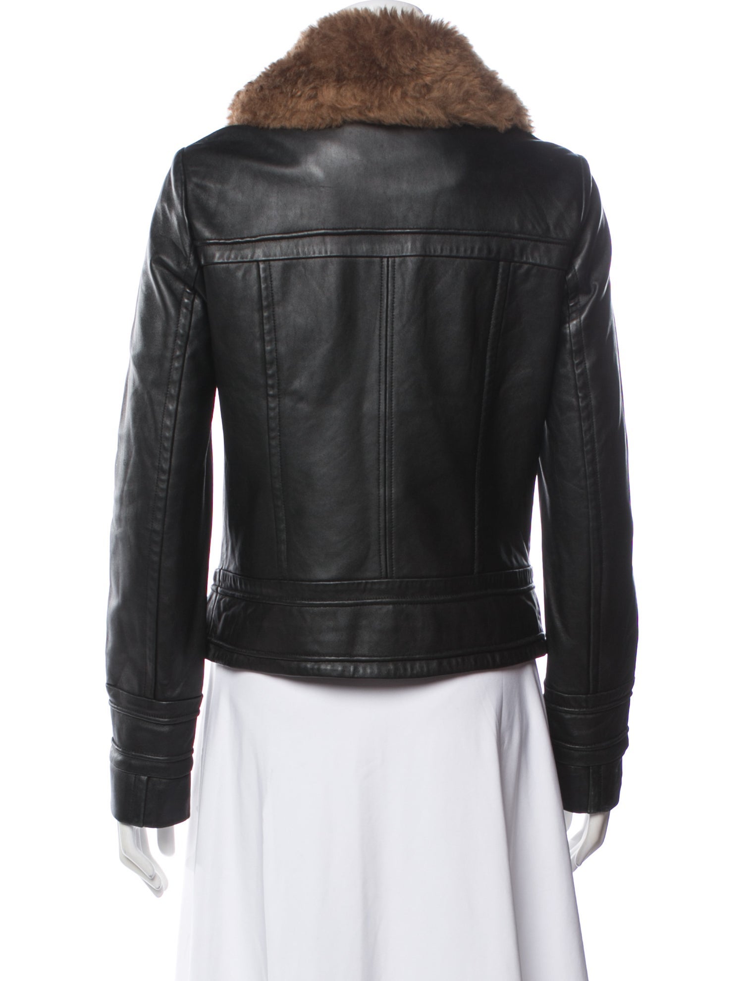 上村　　　　☆BADGLEY MISCHKA レザージャケット ラムファー Badgley Mischka Jackets for Women | The RealReal