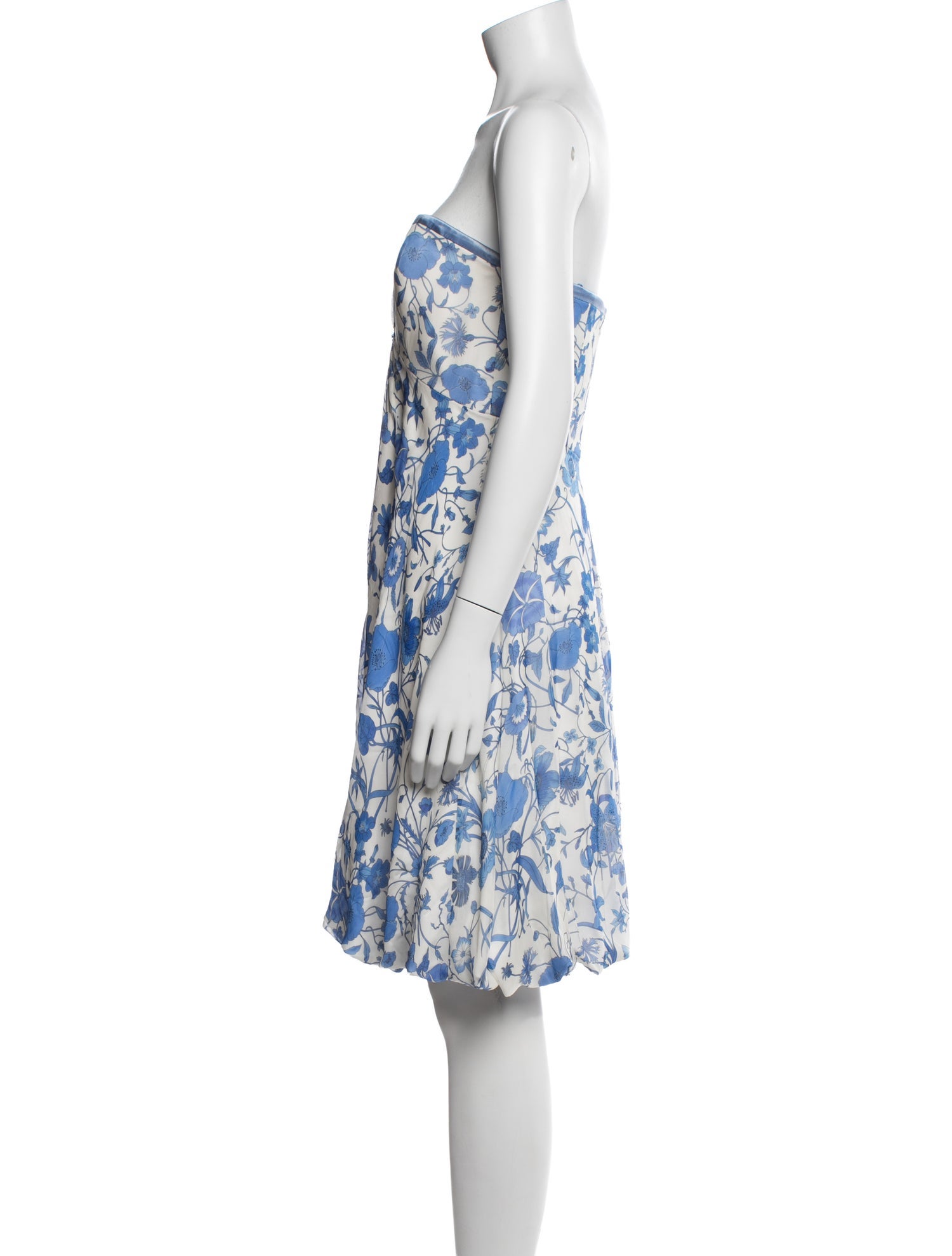 Badgley Mischka Silk Mini Dress