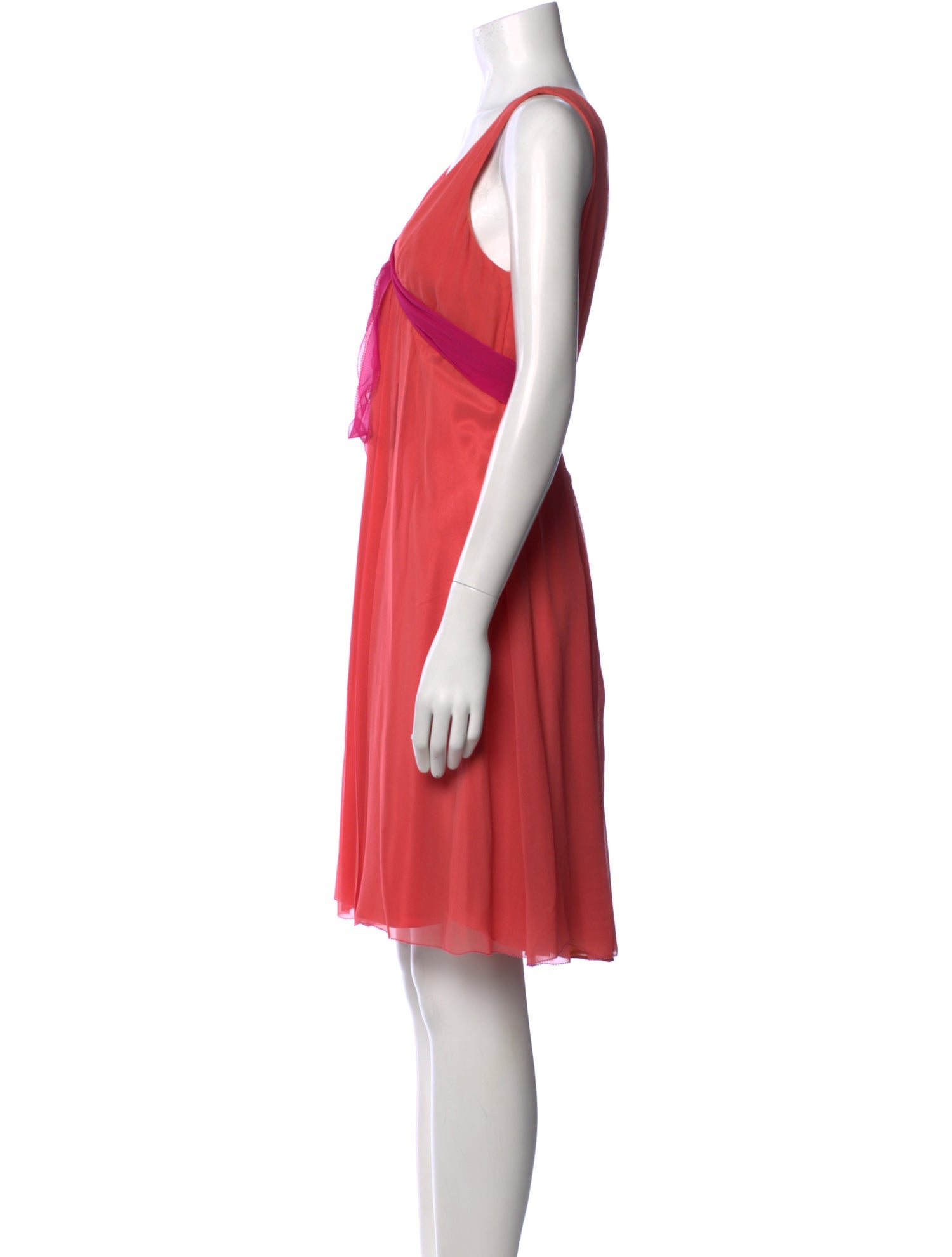 Badgley Mischka Silk Mini Dress