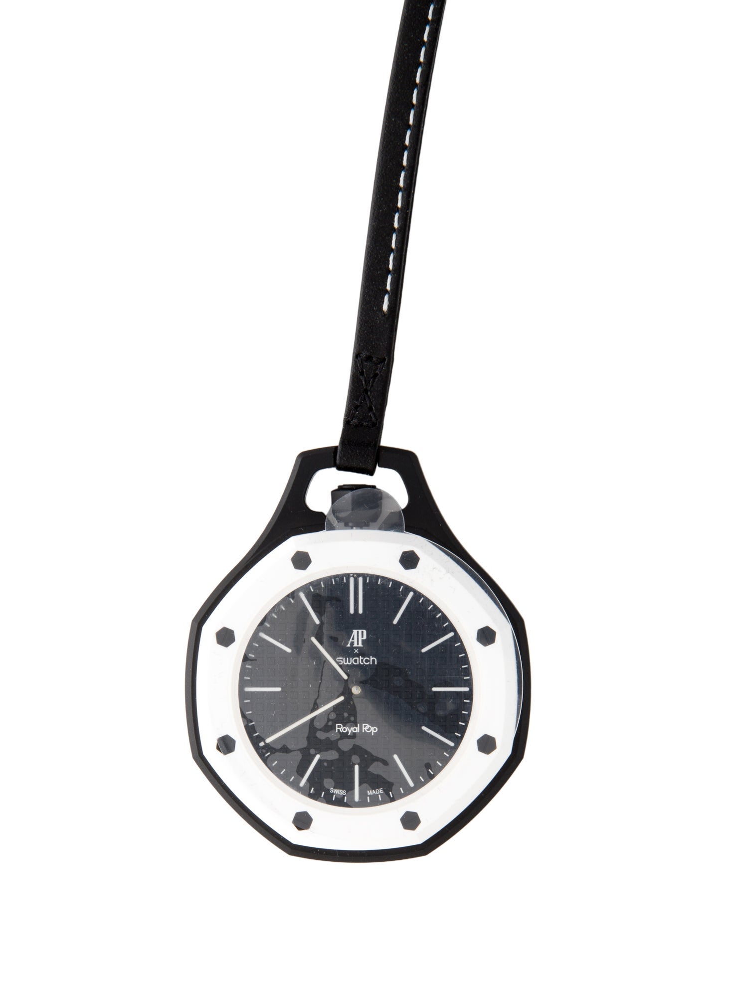 Audemars Piguet X Swatch Royal Pop Ocho Negro Pocket Watch