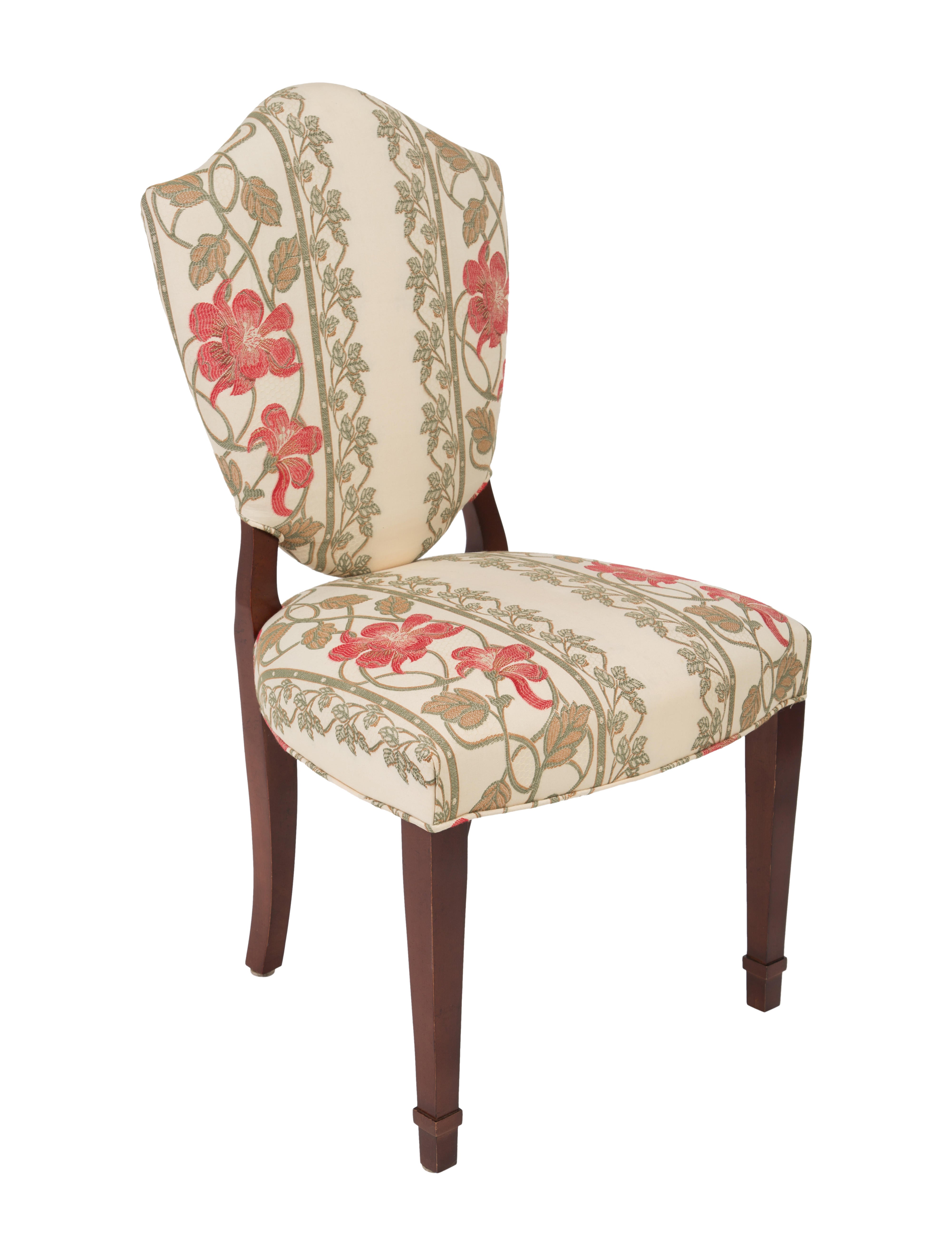 Baker Milling Road Camelback Dining Chairs Brown Seating, Furniture