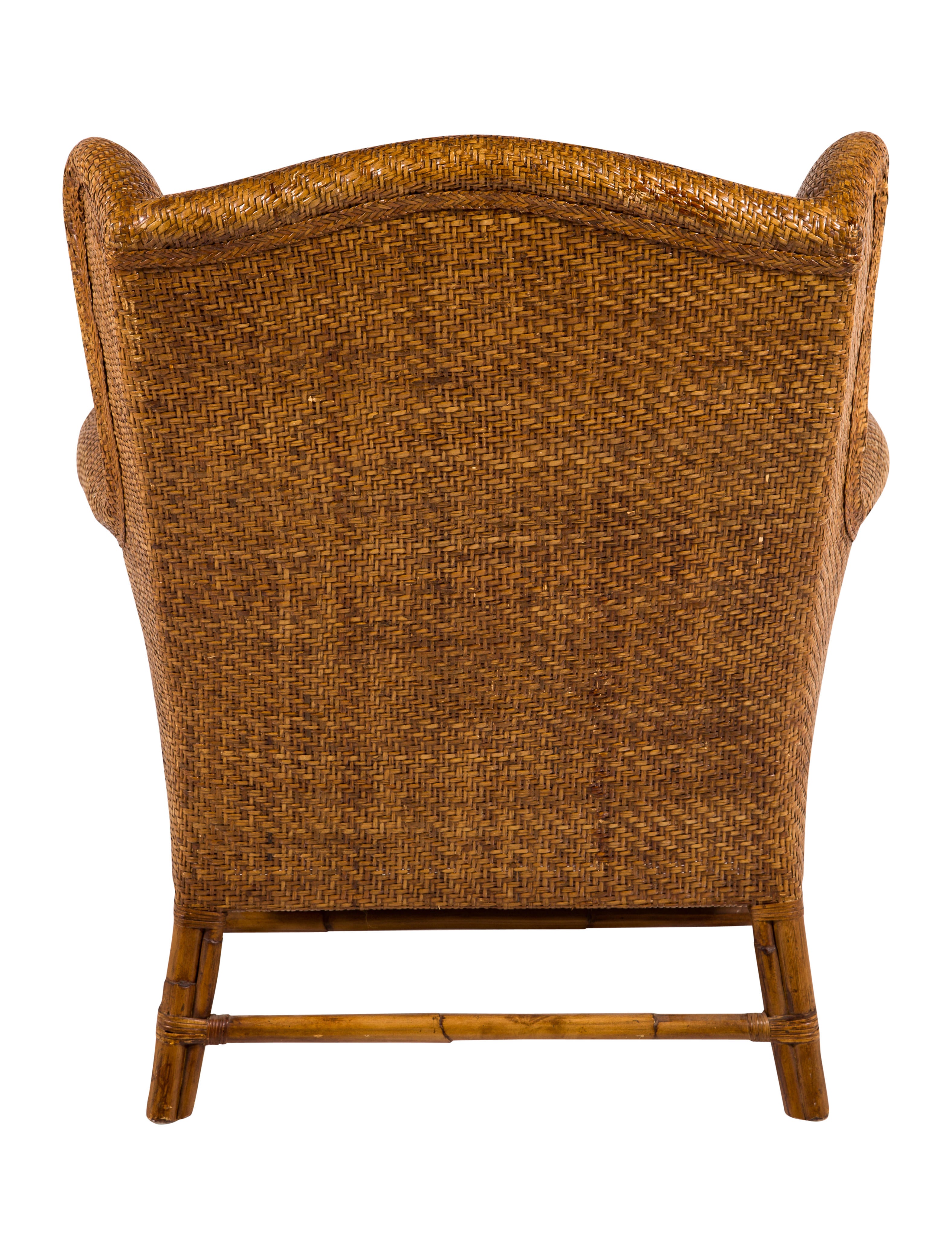 Baker Milling Road Rattan Wing Chair Furniture BAKER20020 The