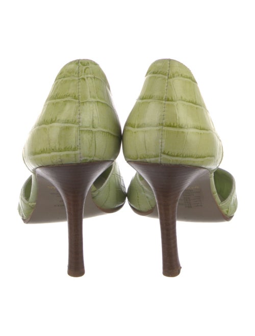 Baker Leather Animal Print D'Orsay Pumps