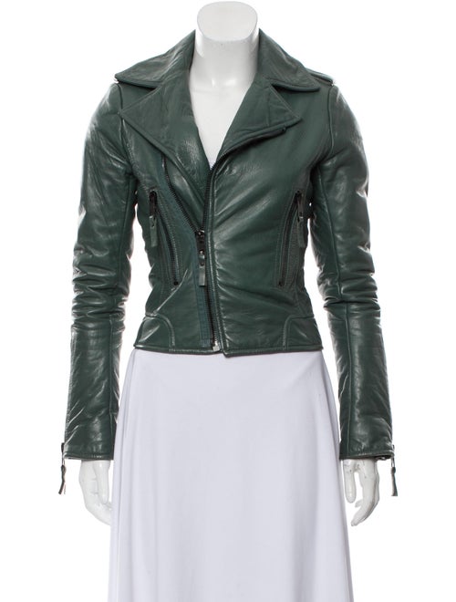 Balenciaga Leather Moto Jacket